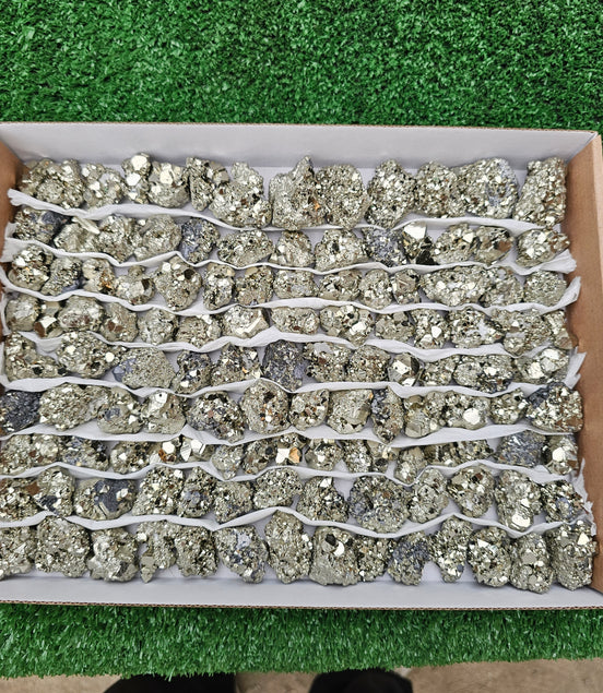 120 pc pyrite octahedral