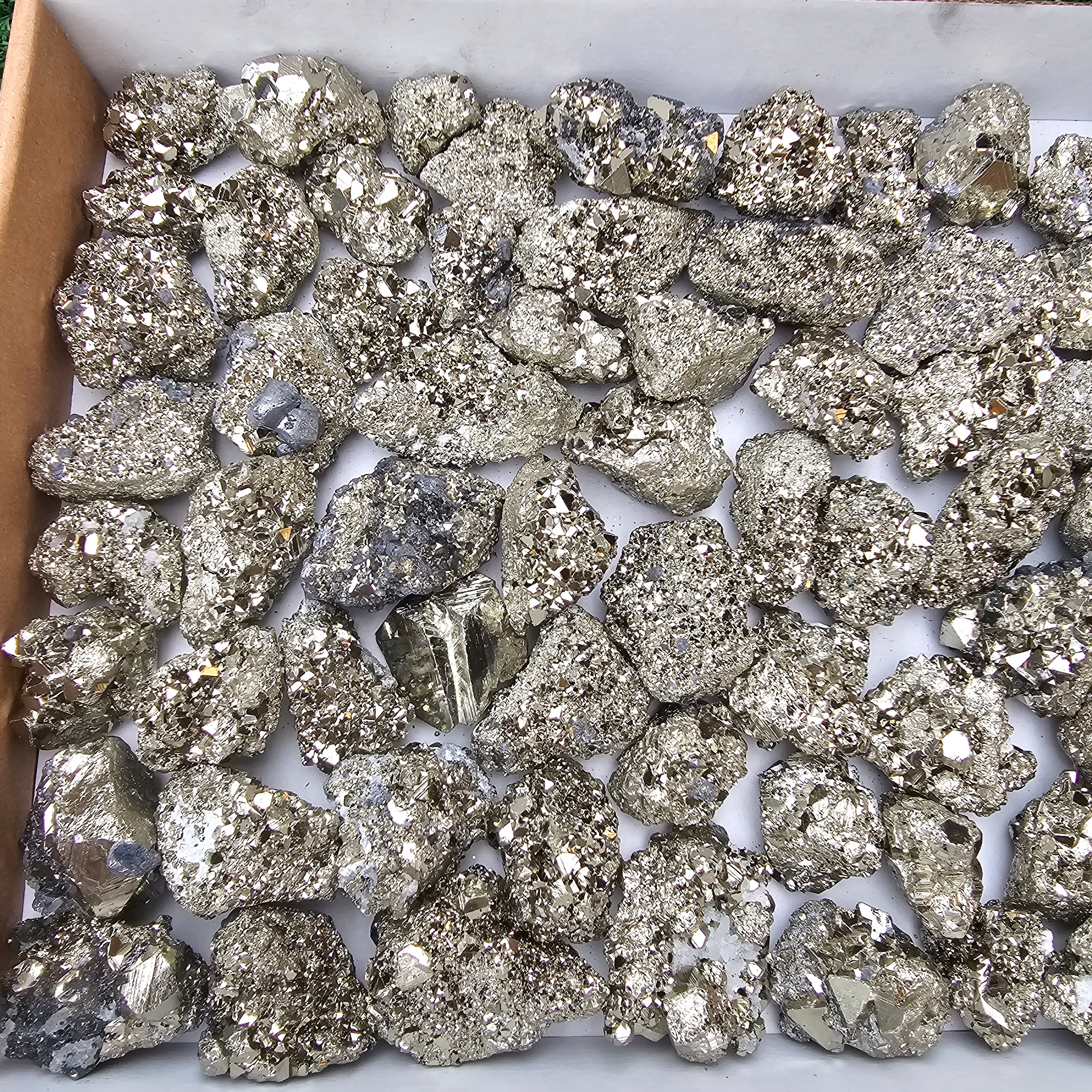 68 pc pyrite octahedral