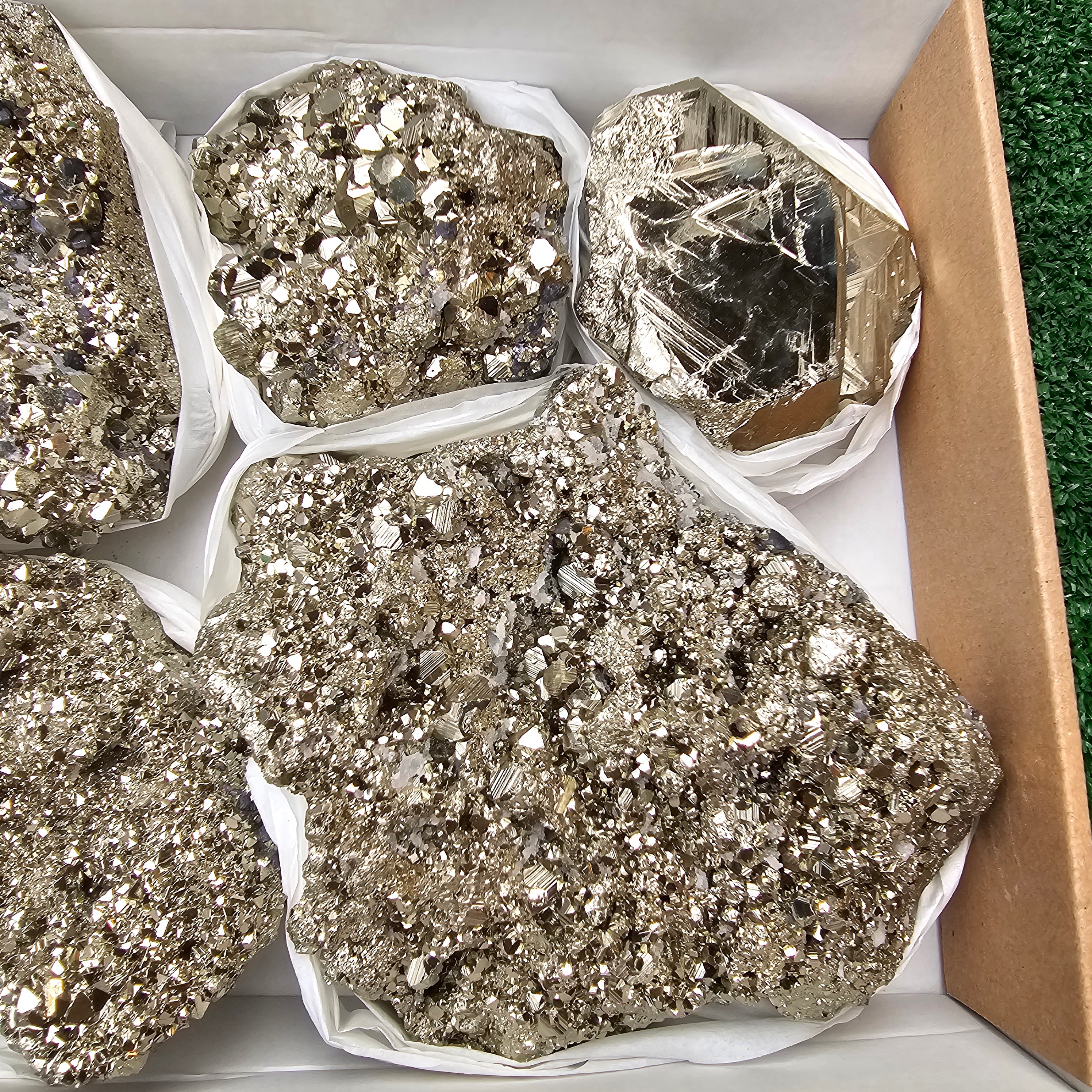 5 pc pyrite octahedral