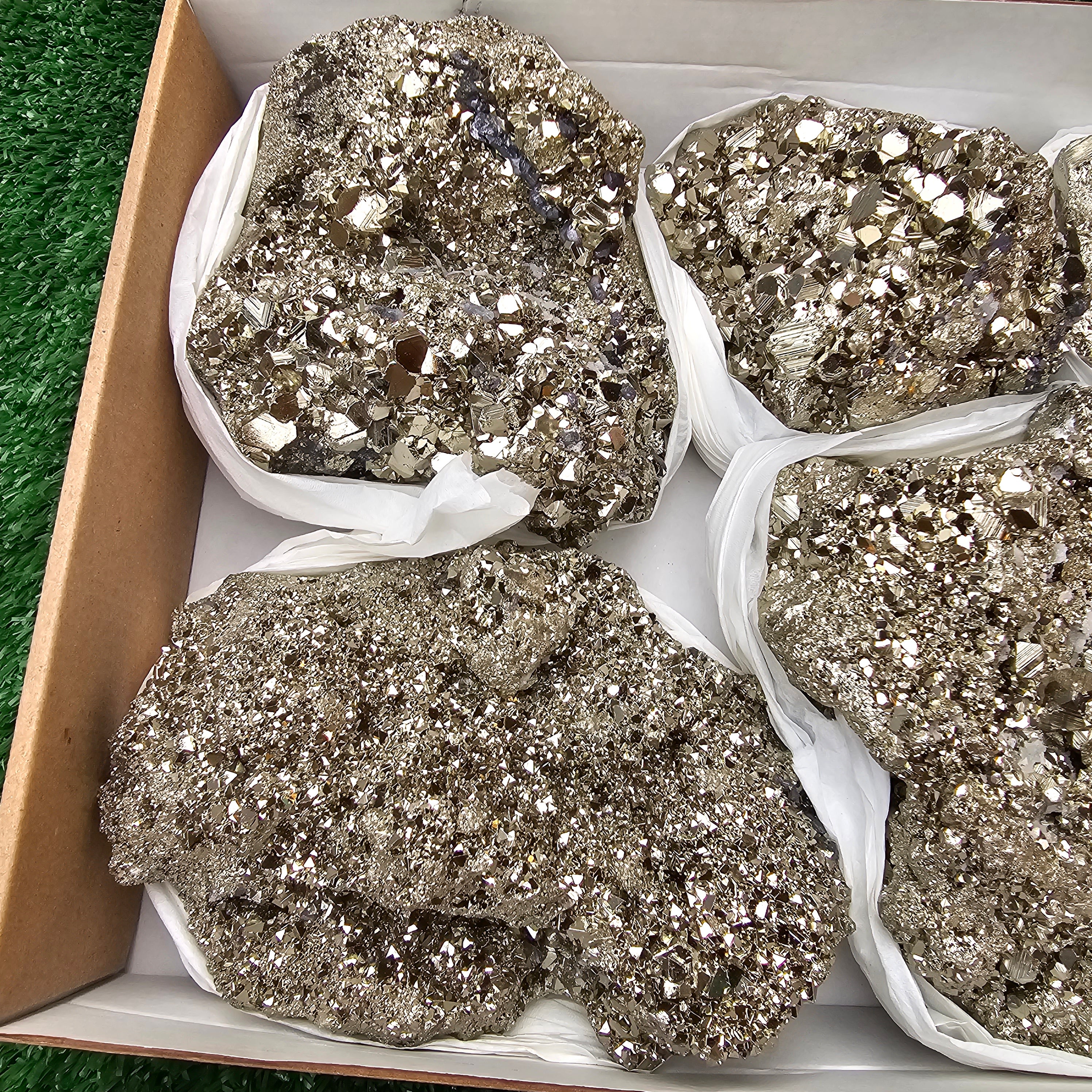 5 pc pyrite octahedral