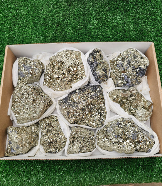 11 pc pyrite octahedral