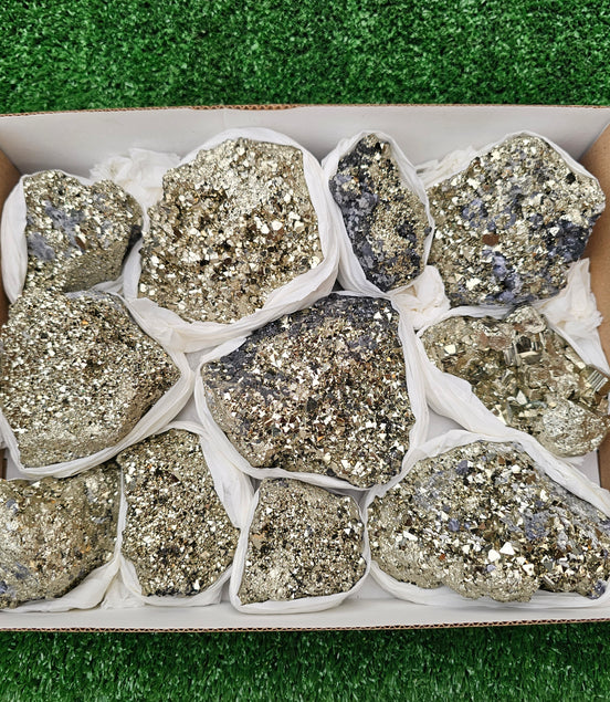 11 pc pyrite octahedral