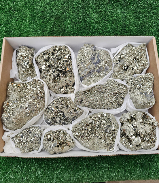 12 pc pyrite octahedral