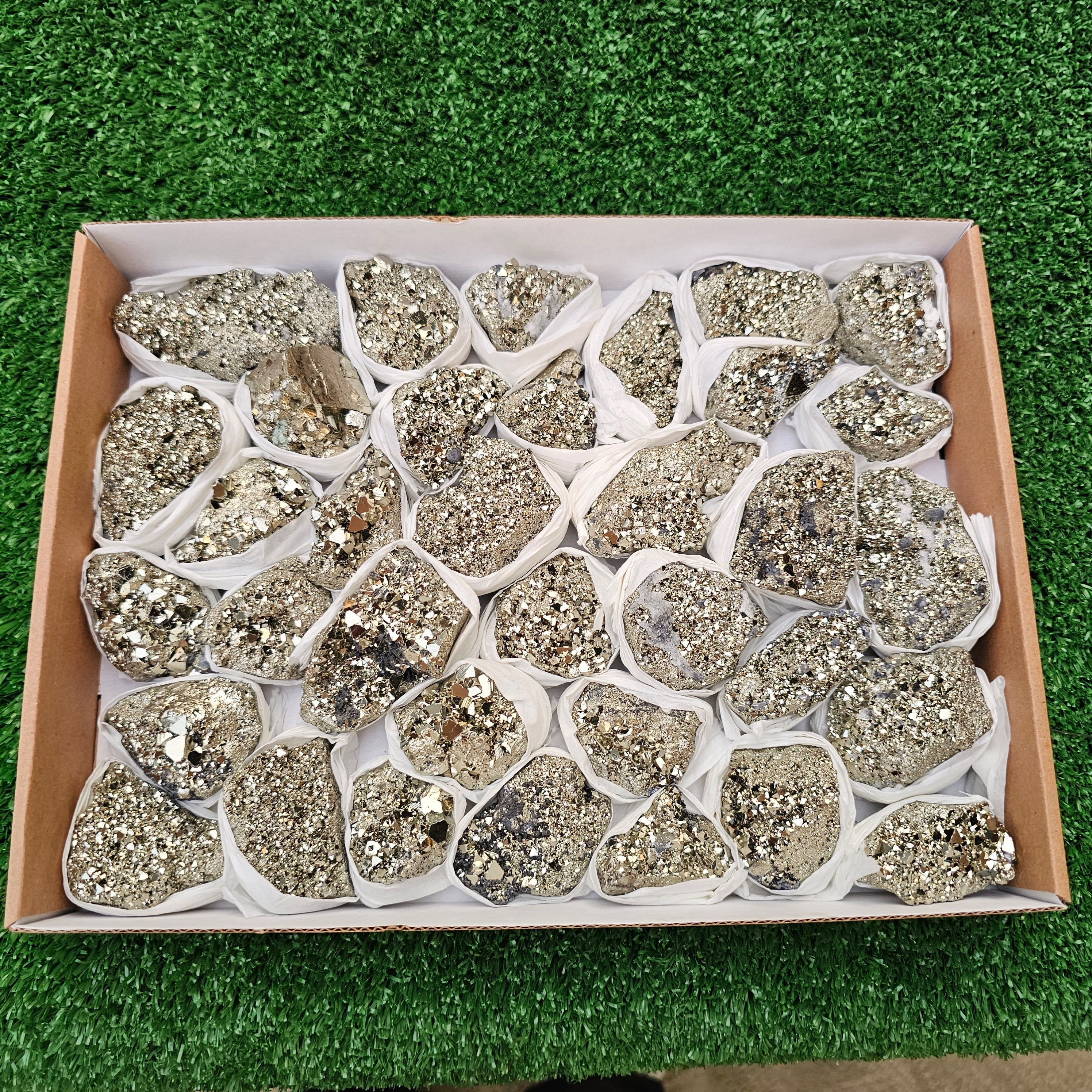 35 pc pyrite octahedral
