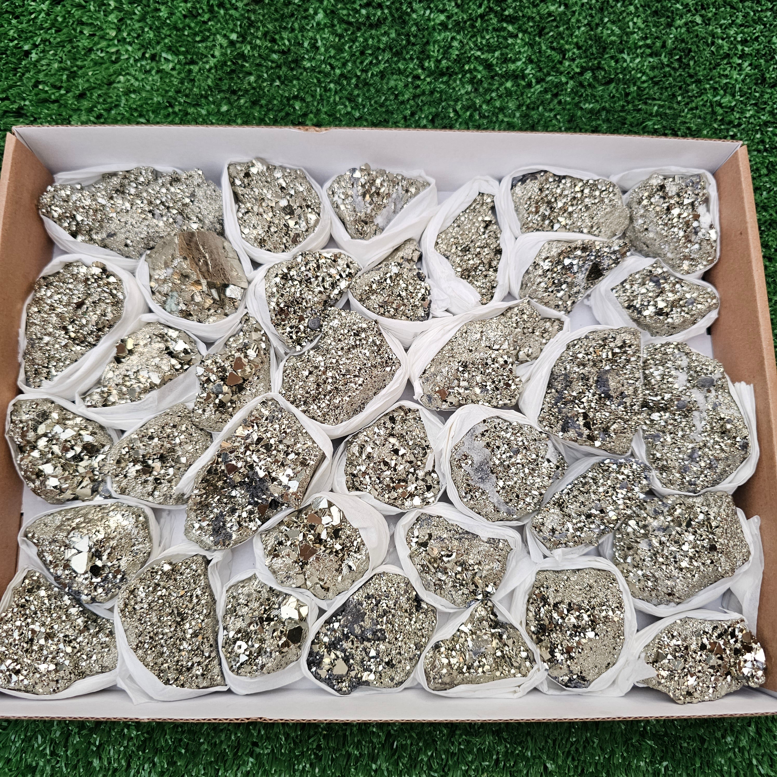 35 pc pyrite octahedral