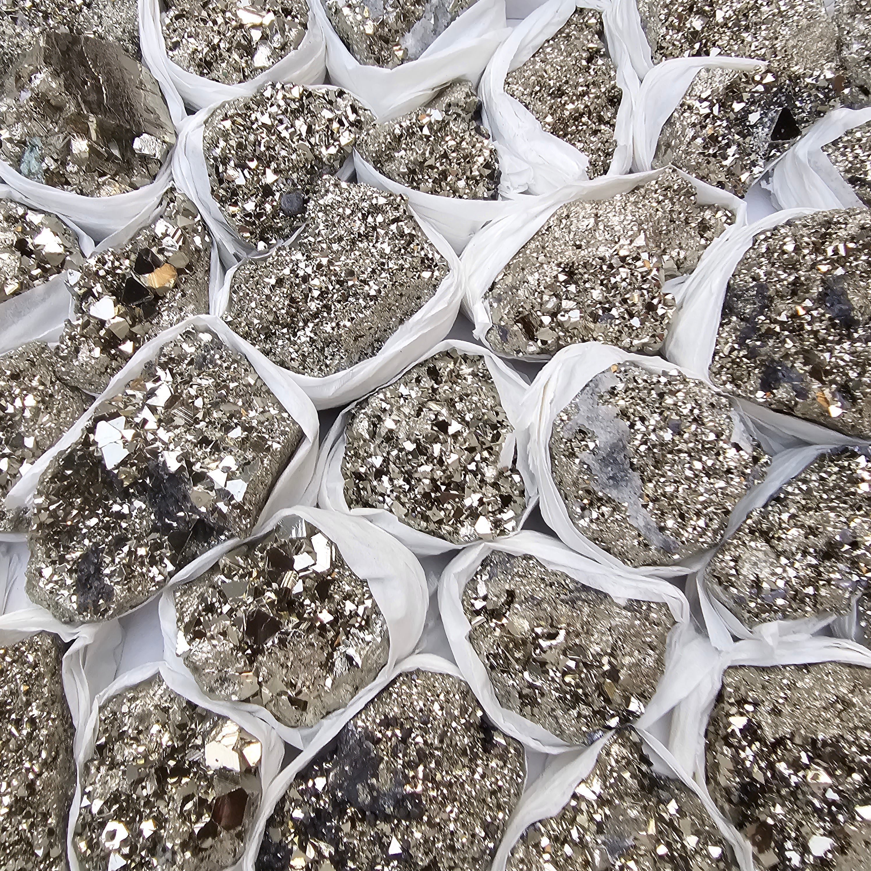 35 pc pyrite octahedral