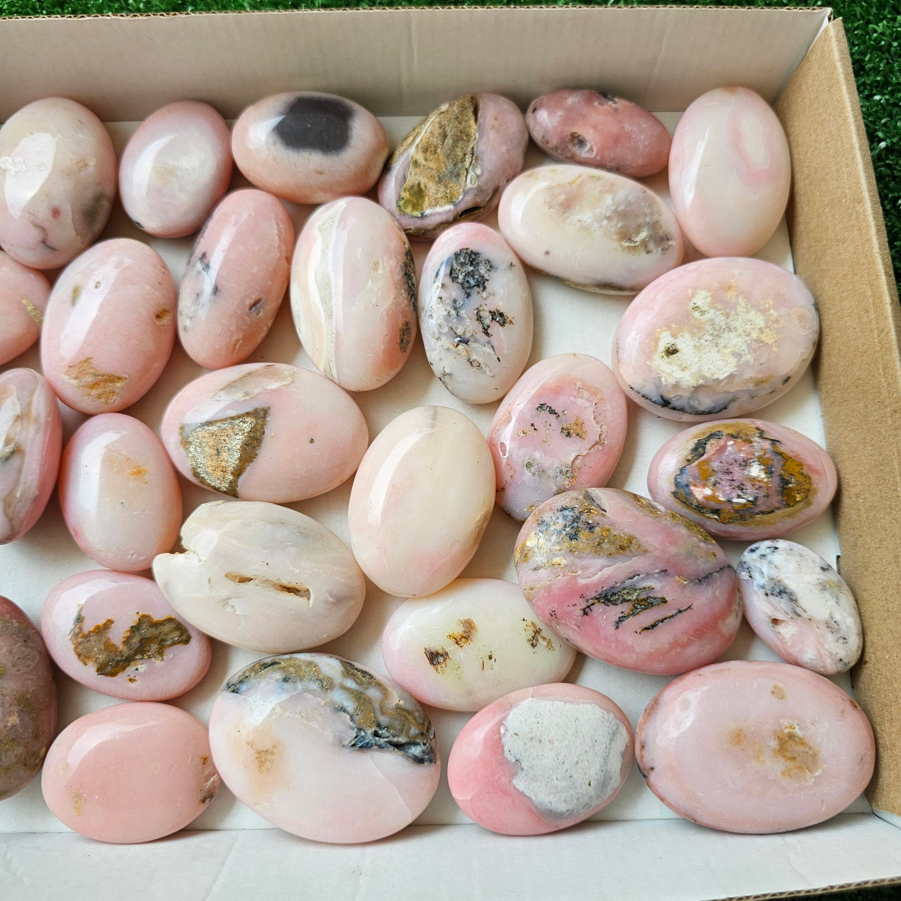 33 pc pink opal palms