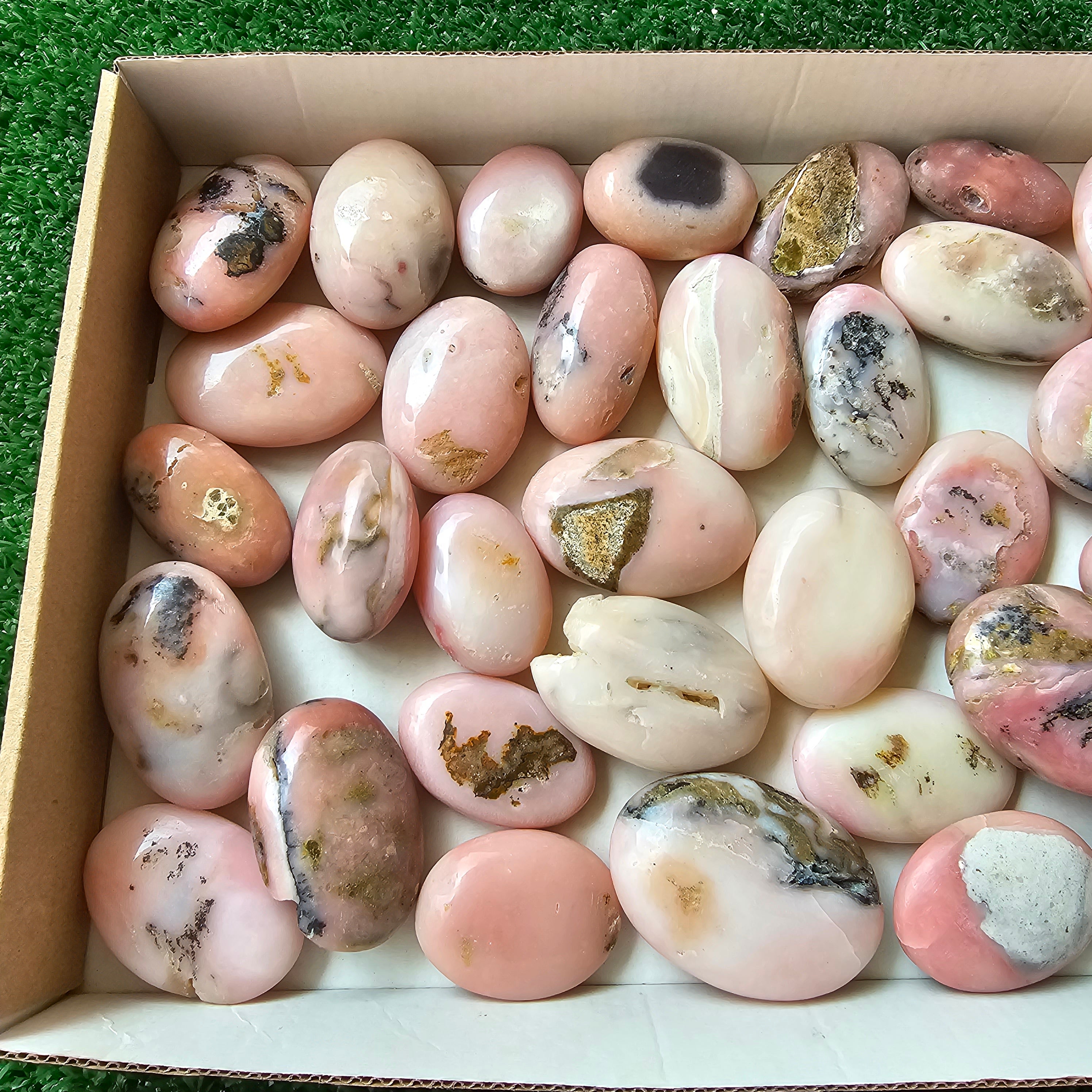 33 pc pink opal palms