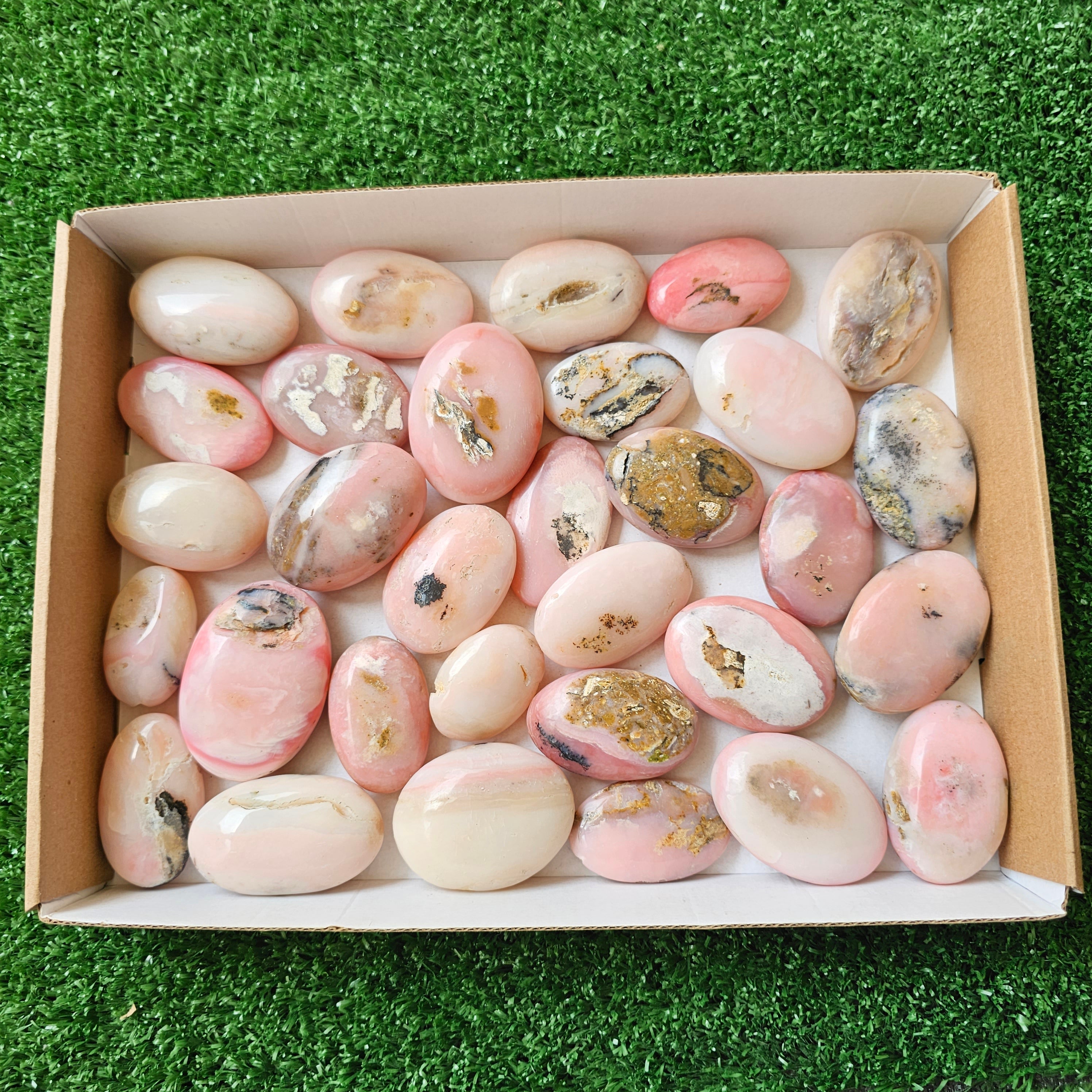 30 pc pink opal palms