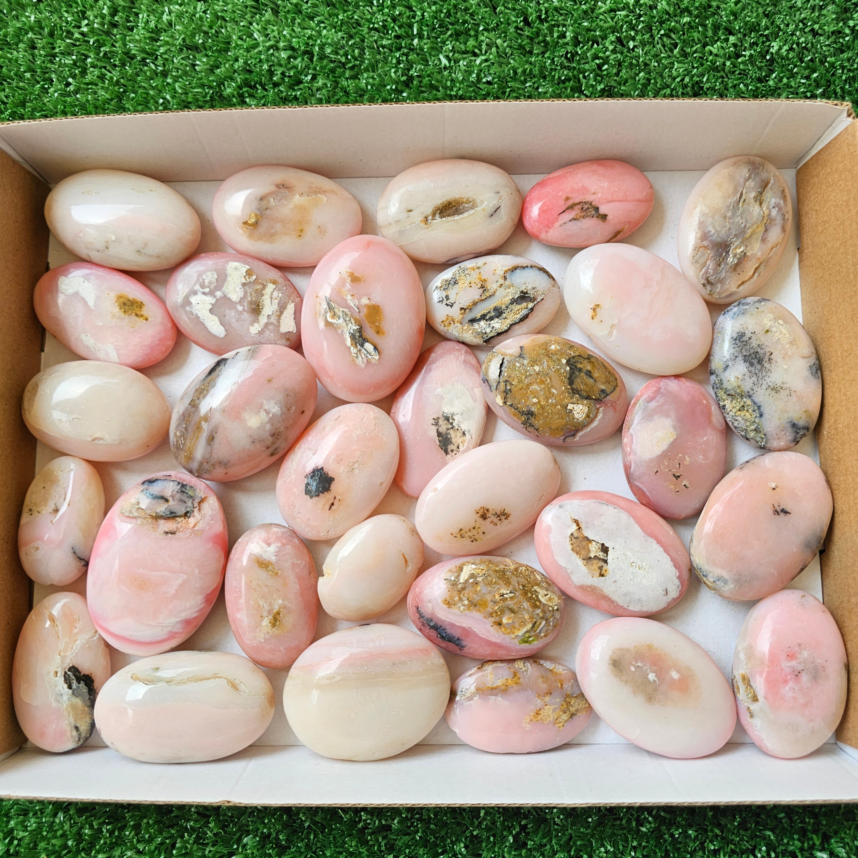30 pc pink opal palms