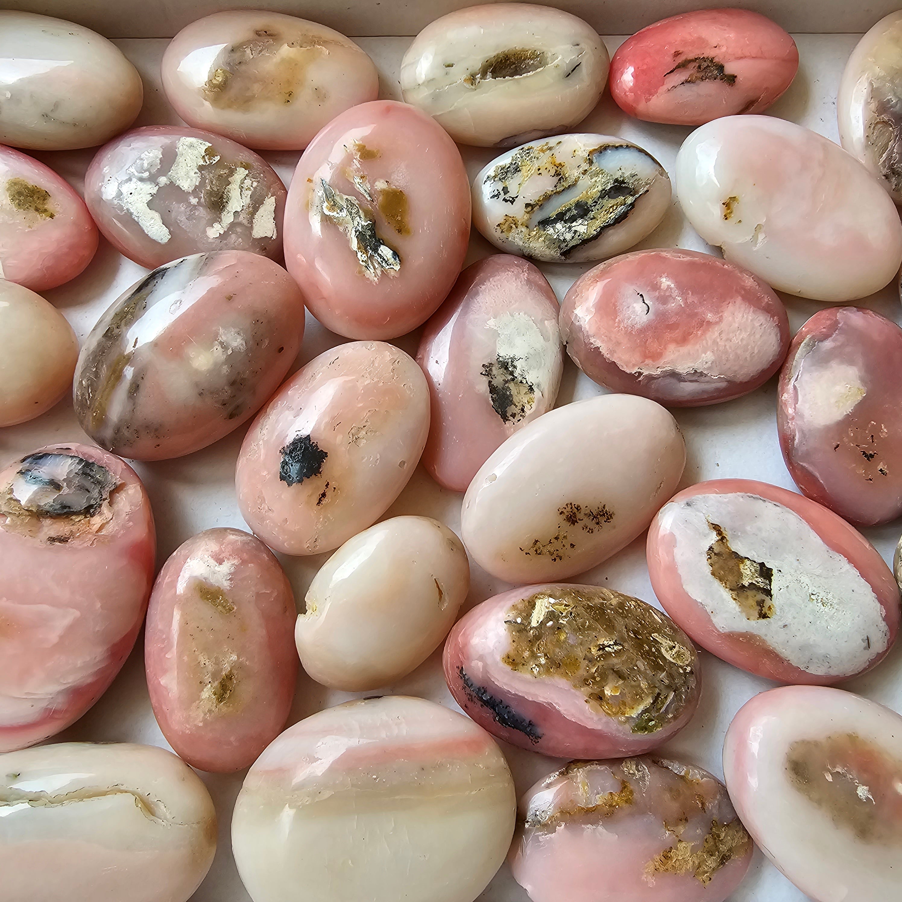 30 pc pink opal palms