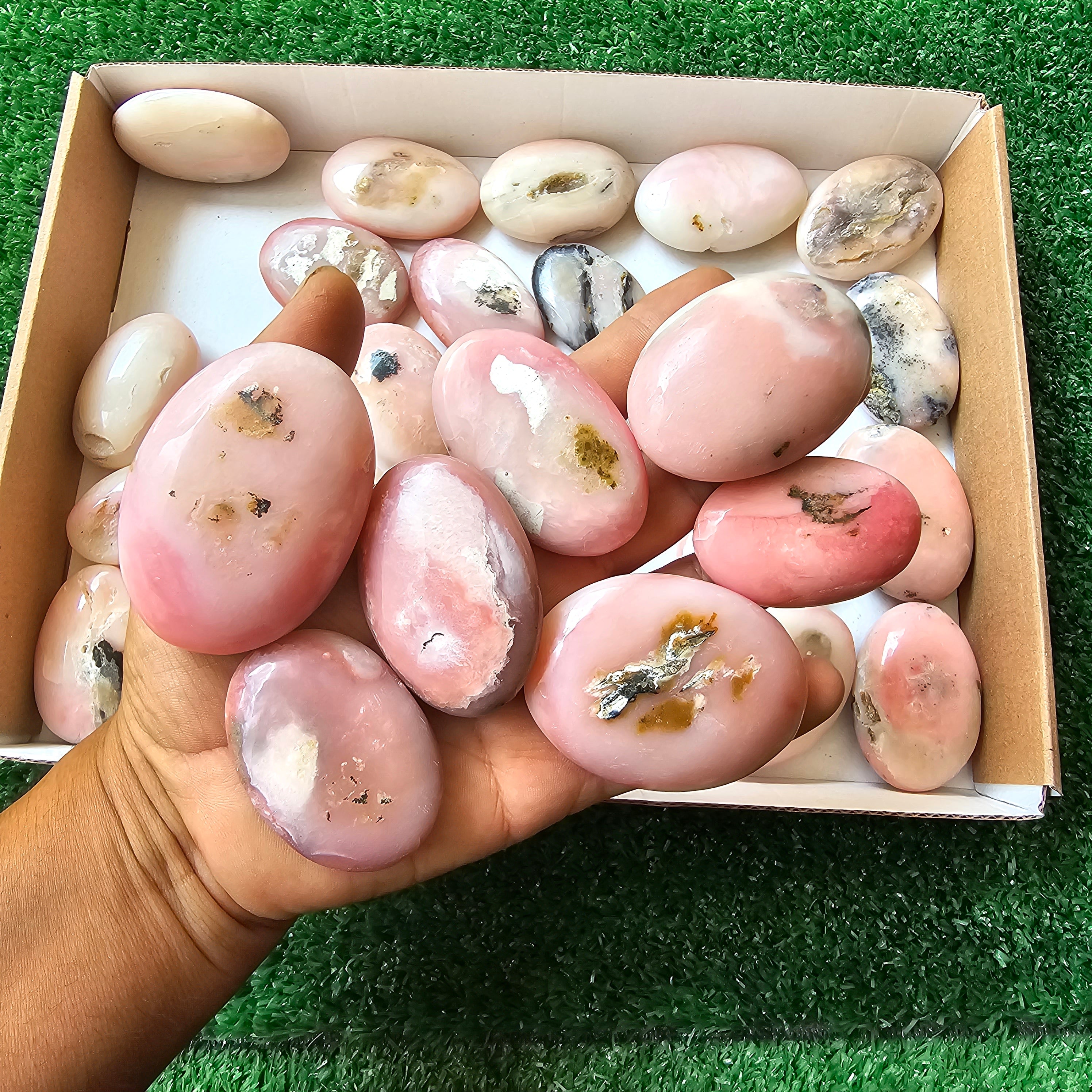 30 pc pink opal palms