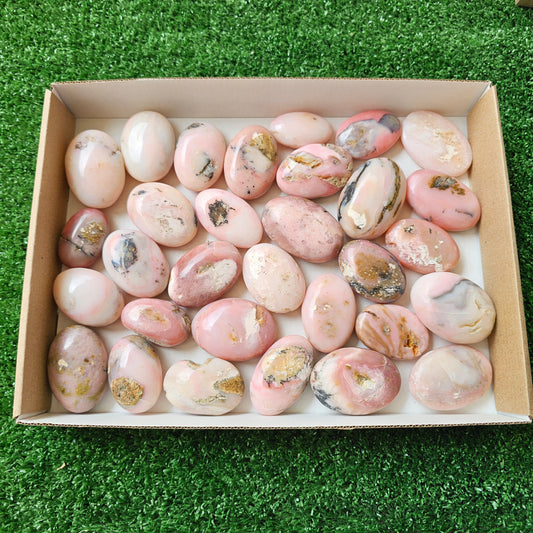 31 pc pink opal palms