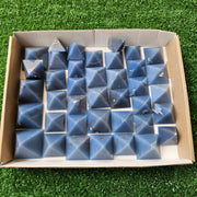 40 pc blue angelite pyramids