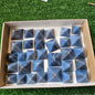 31 pc blue angelite pyramids