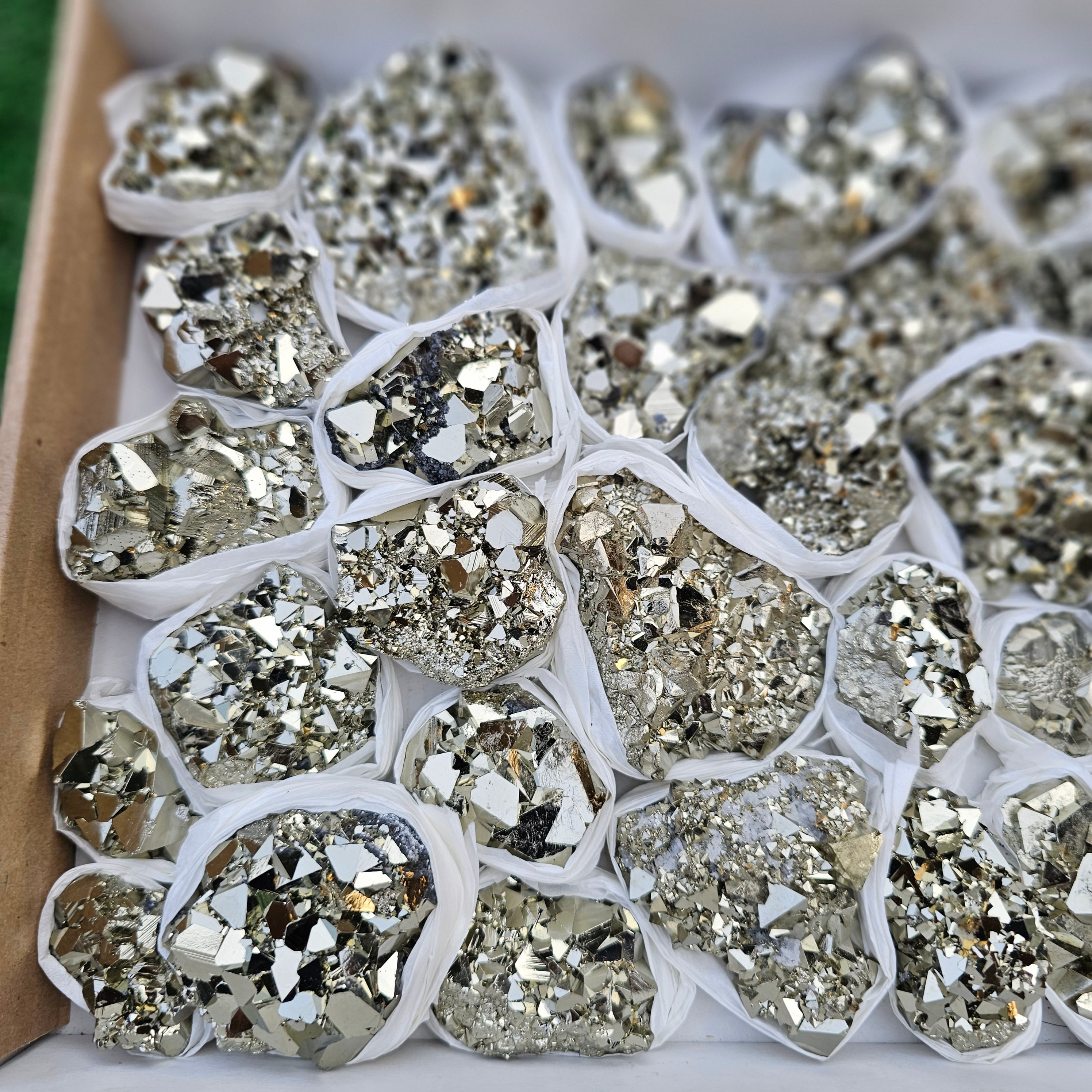 35 pc pyrite octahedral with sphalerite