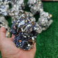pyrite octahedral with sphalerite
