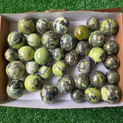 Lot 35 pcs Serpentine Sphere