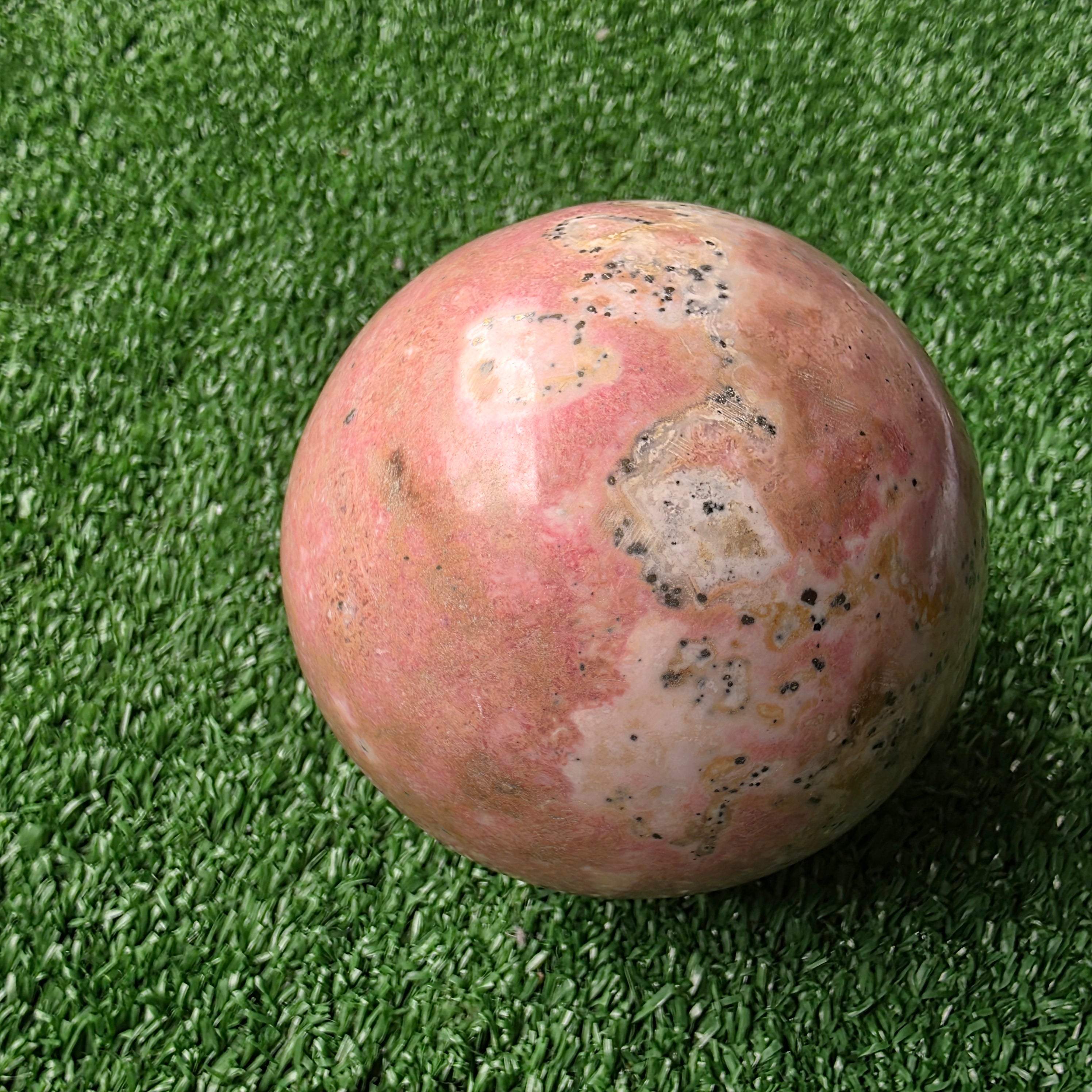1 pc Rhodonite Sphere