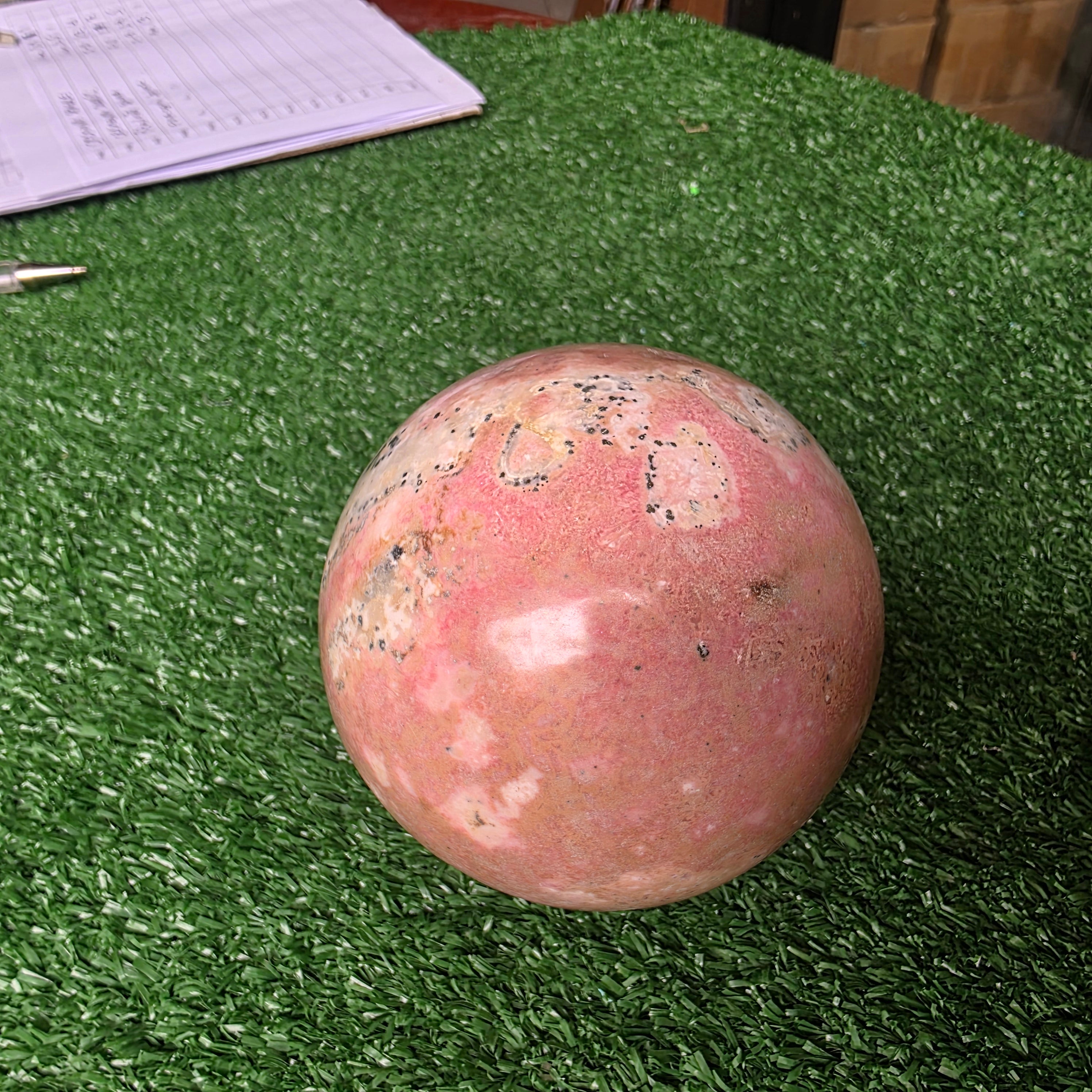 1 pc Rhodonite Sphere