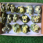 Lot 15 pcs Serpentine Animals