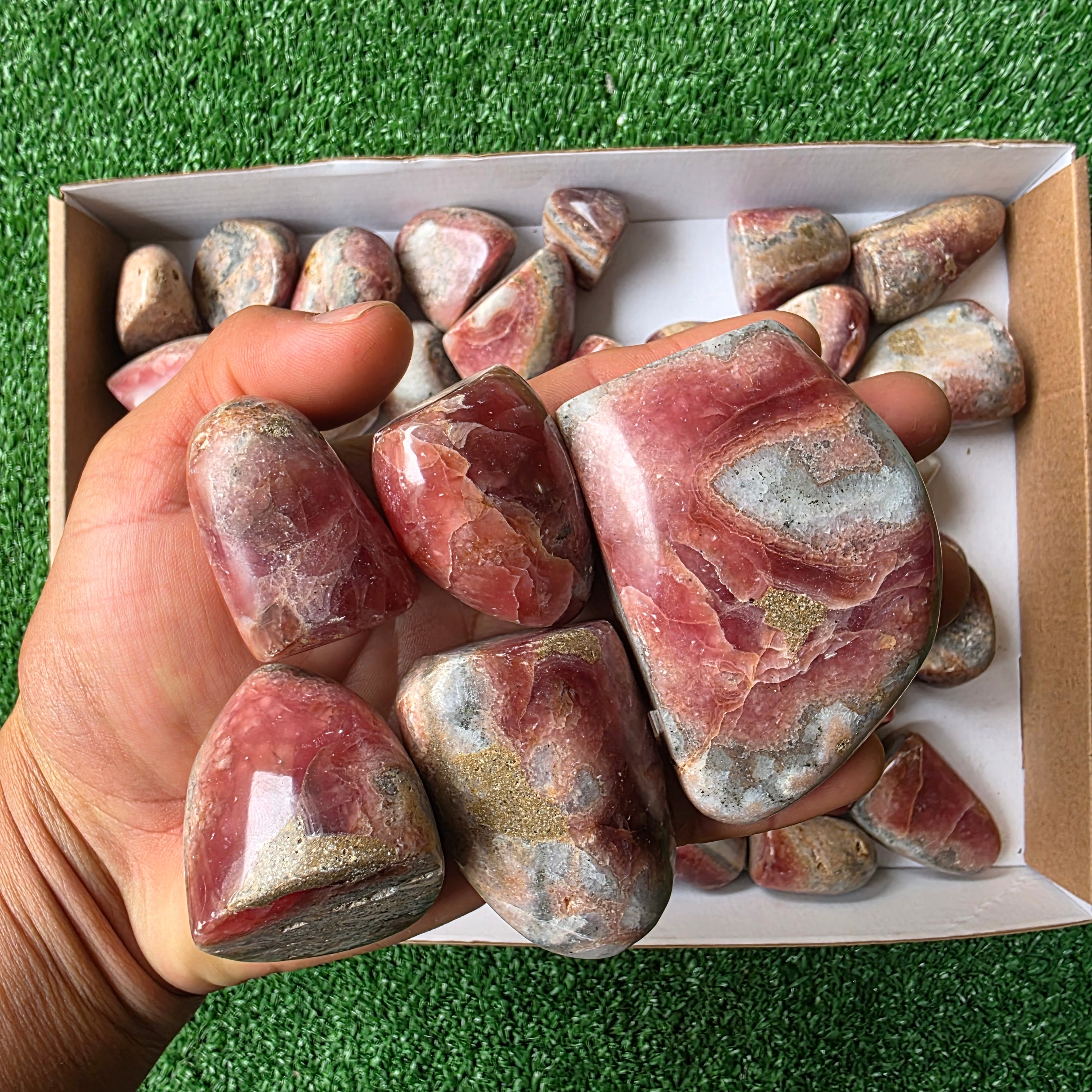 Lot 42 pcs Rhodochrosite Free Form