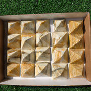 Lot 20 pcs Yellow onix Pyramid