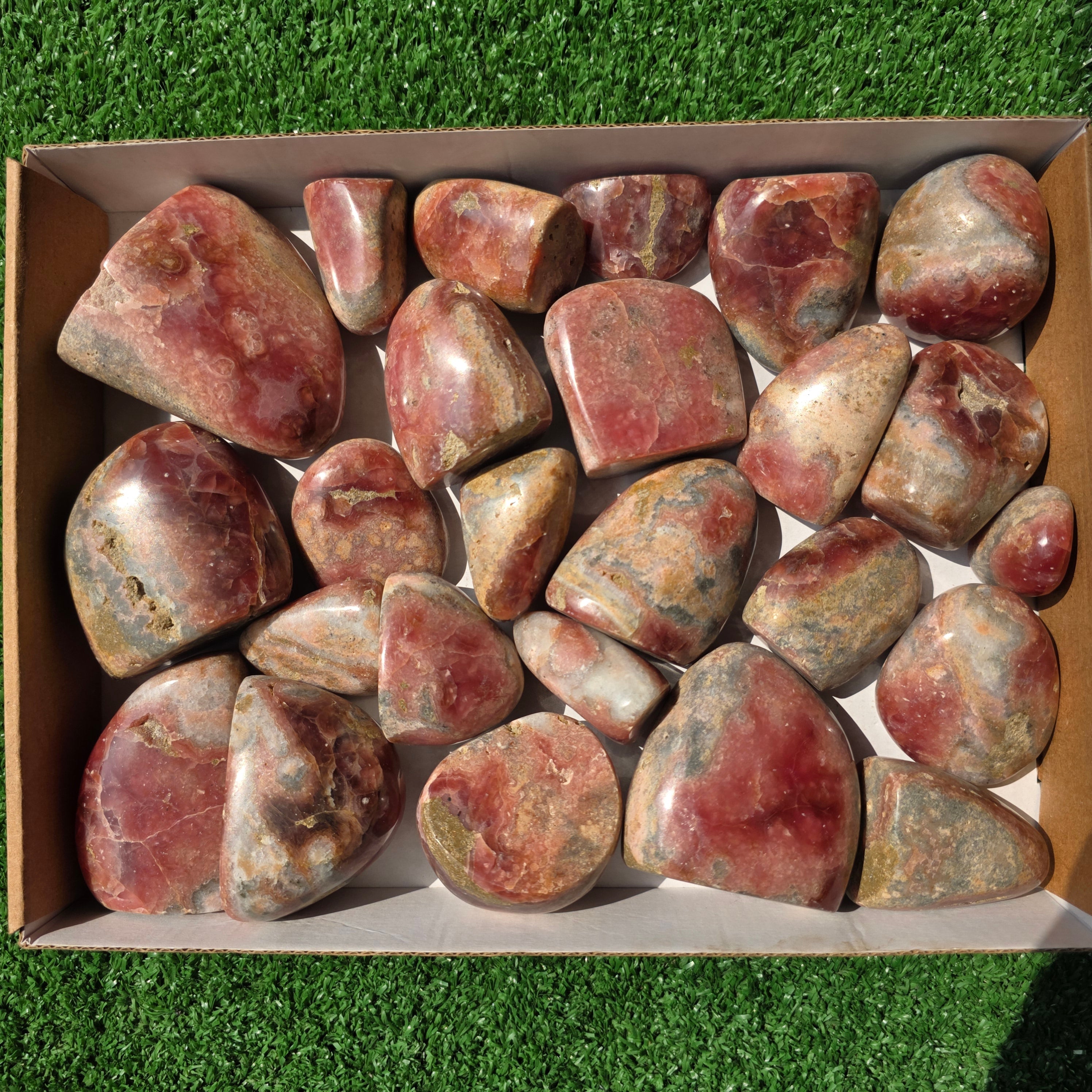 Lot 25 pcs Rhodochrosite Free Form