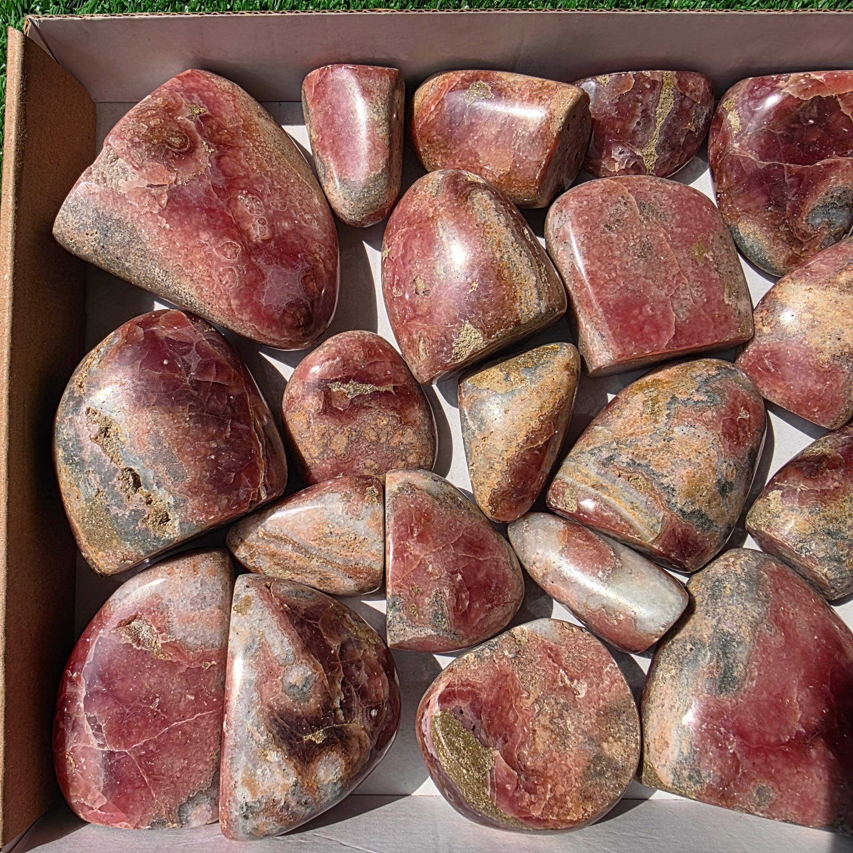 Lot 25 pcs Rhodochrosite Free Form
