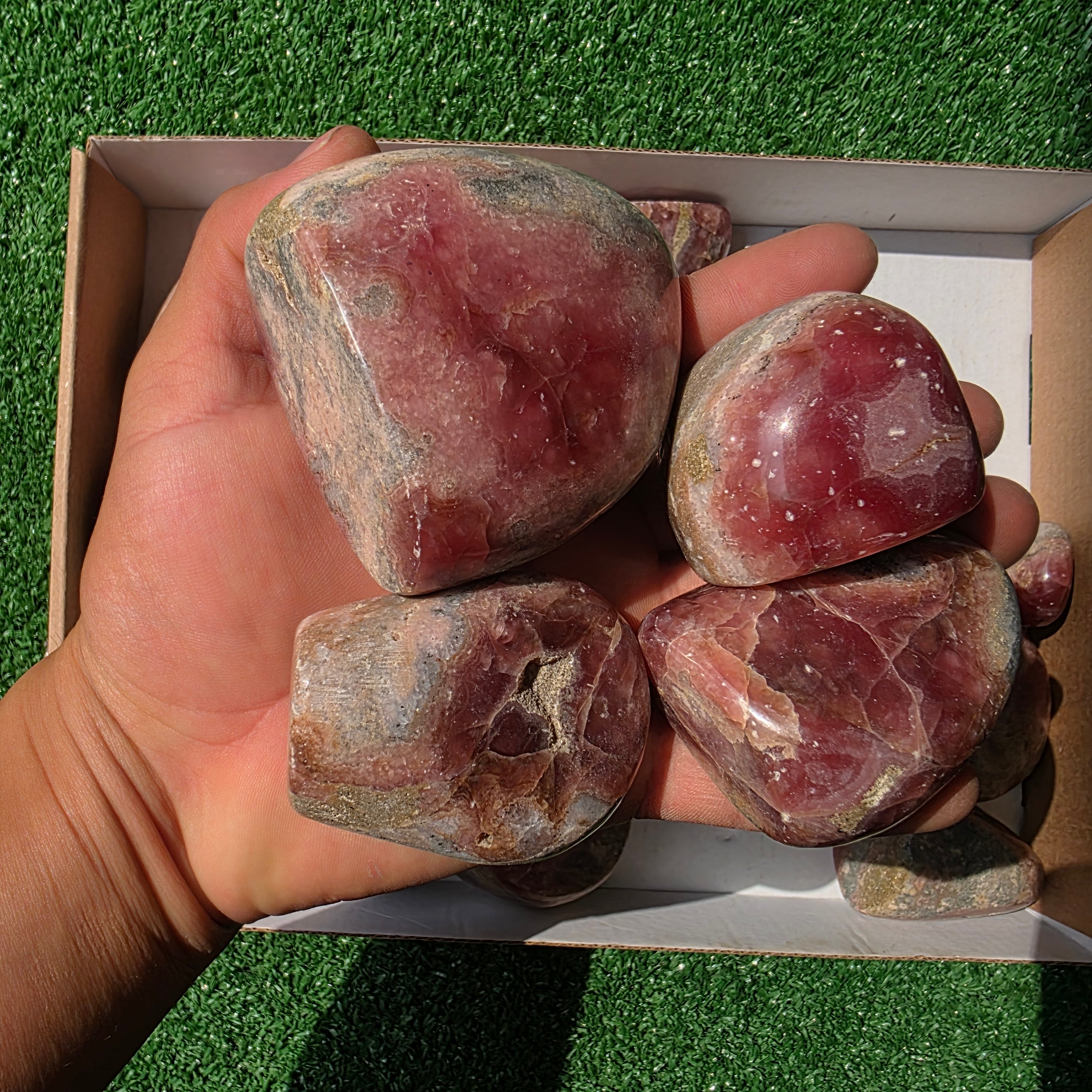 Lot 25 pcs Rhodochrosite Free Form