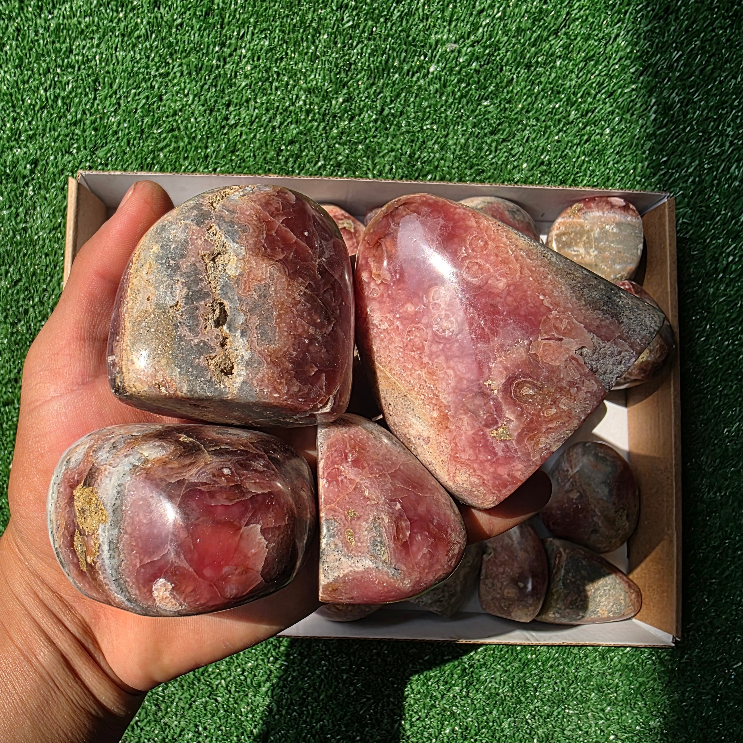 Lot 25 pcs Rhodochrosite Free Form