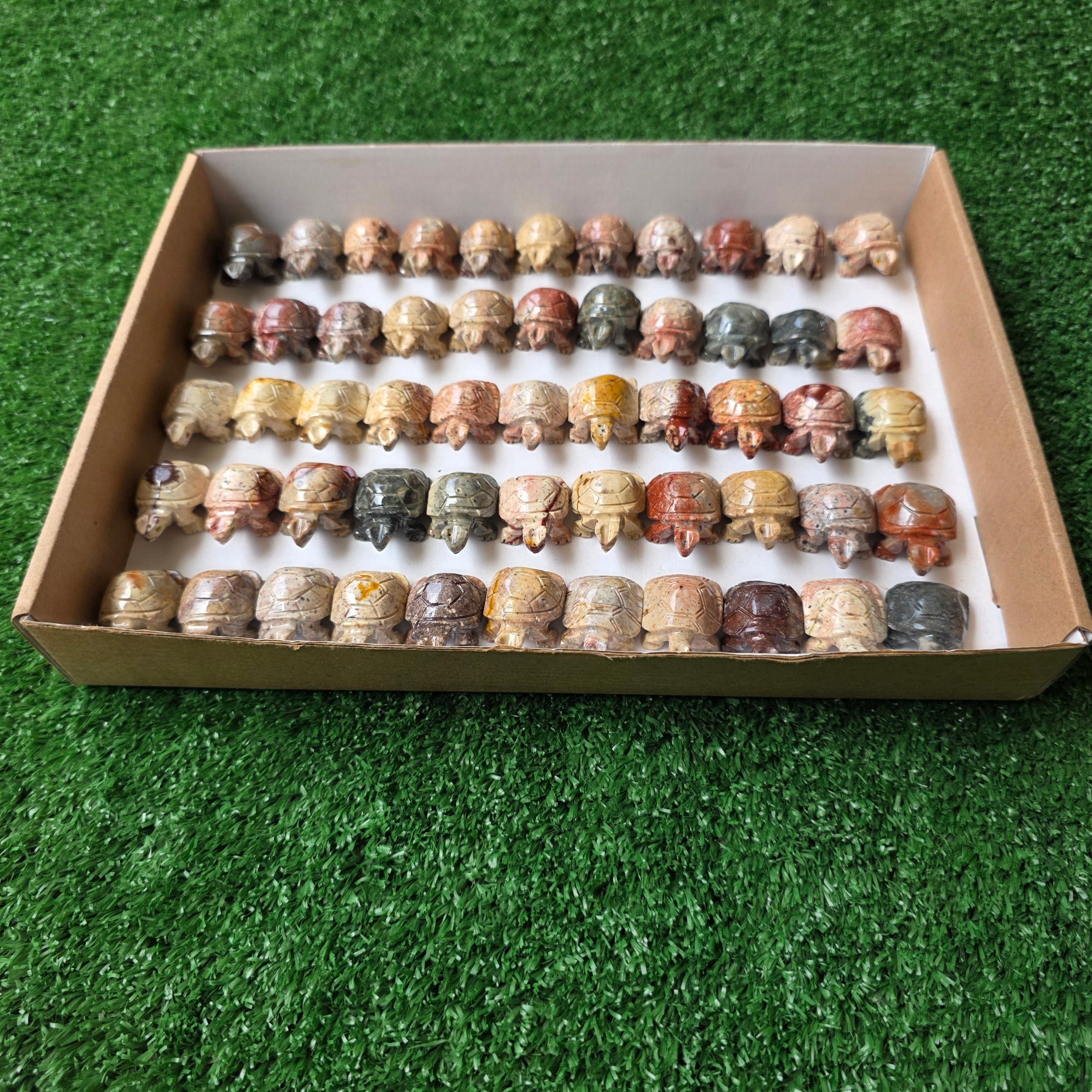 Lot 55 pcs Soapstone Turtle