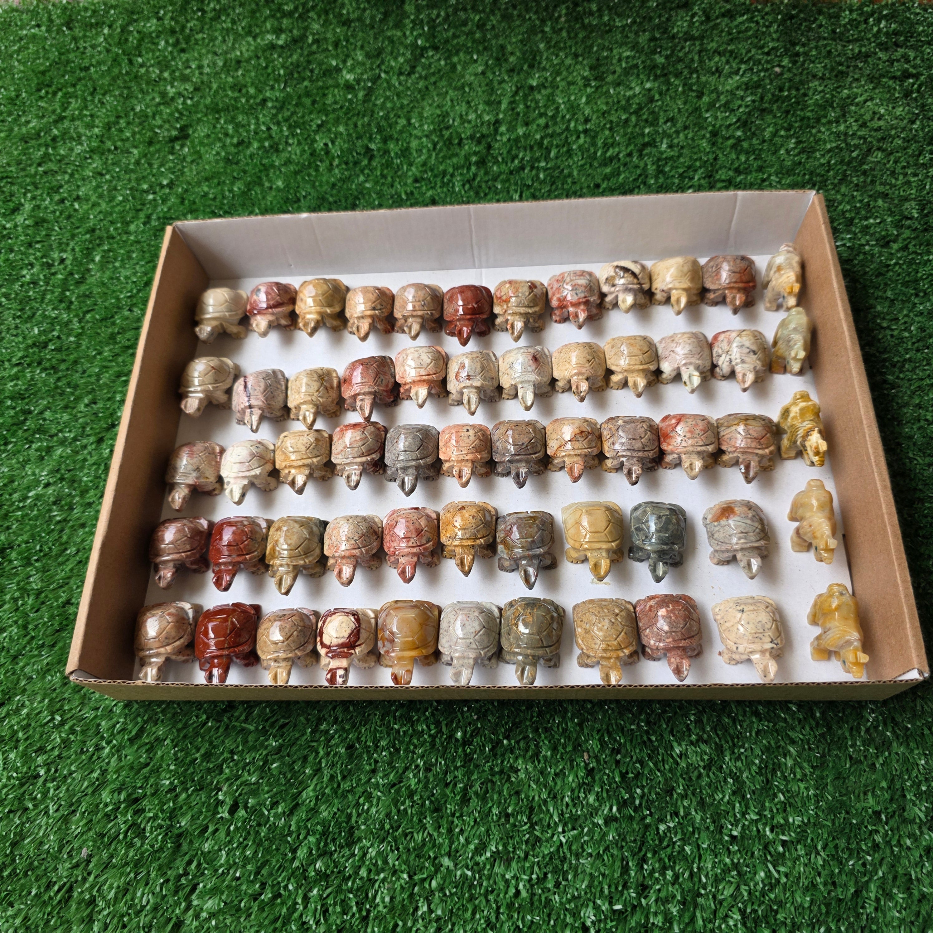 Lot 58 pcs Soapstone Animals