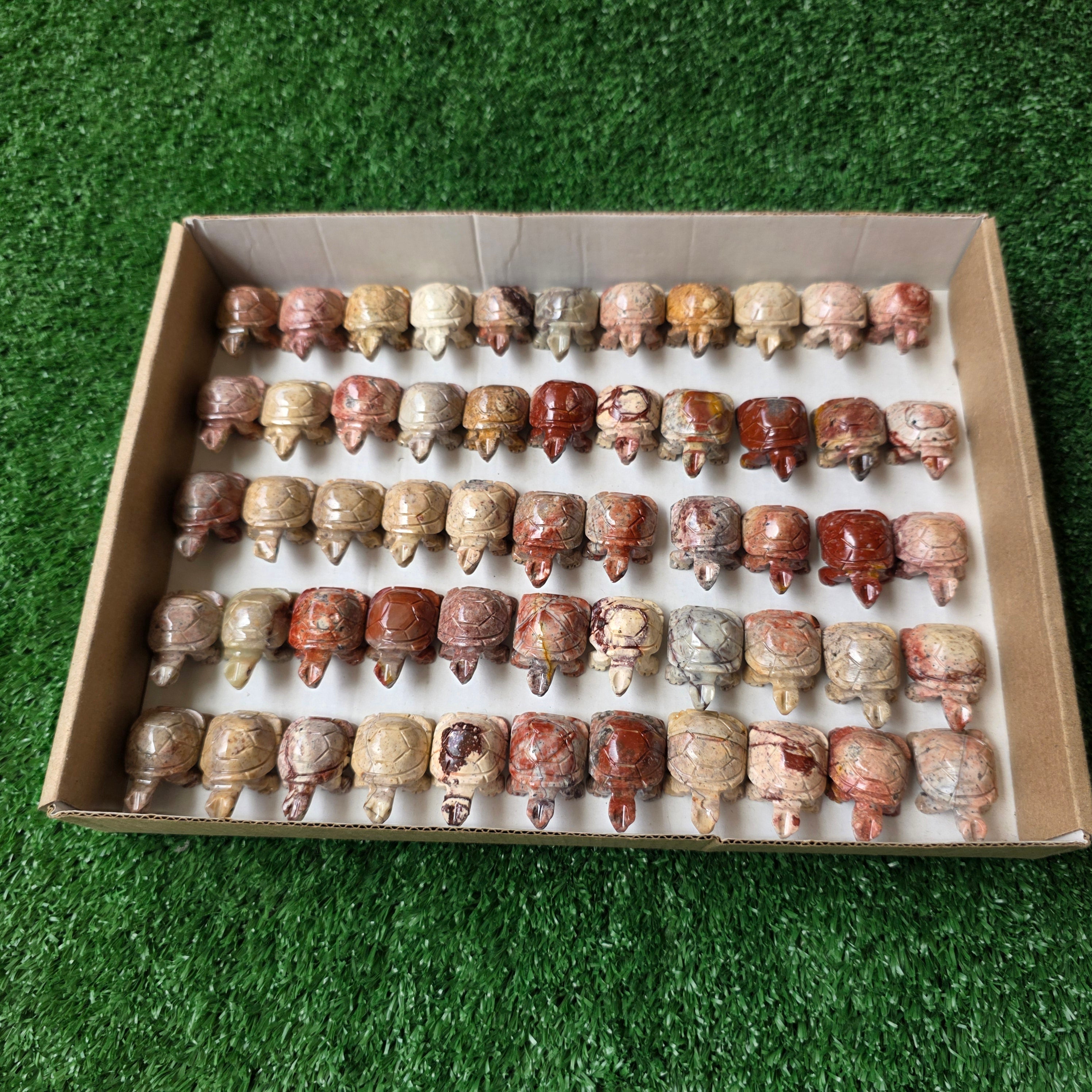 Lot 55 pcs Soapstone Turtle