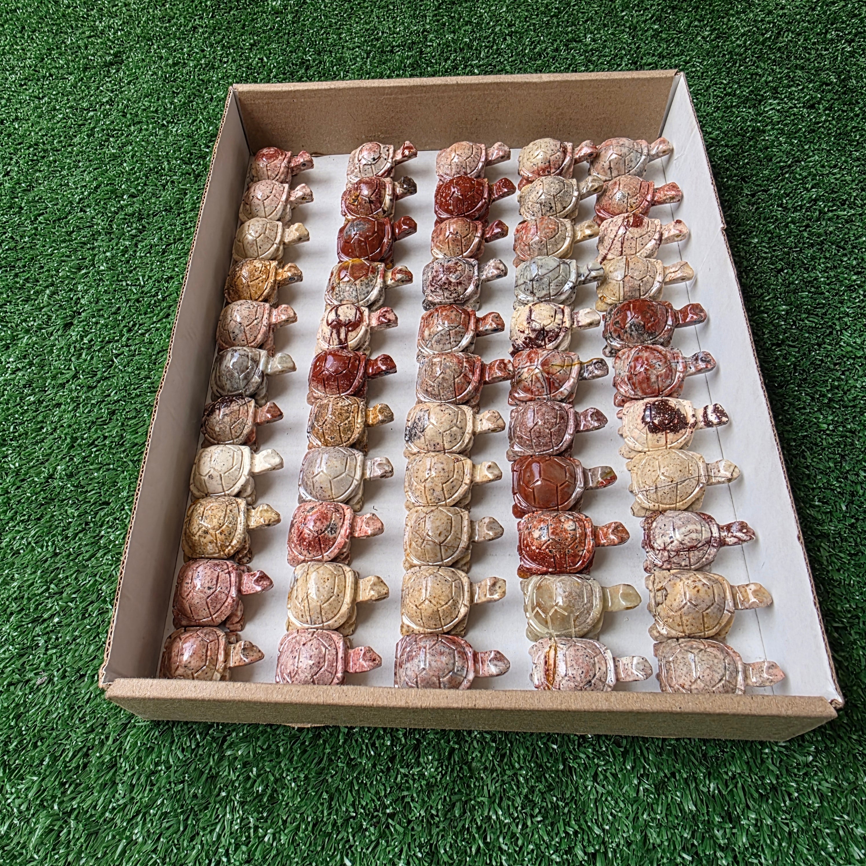 Lot 55 pcs Soapstone Turtle