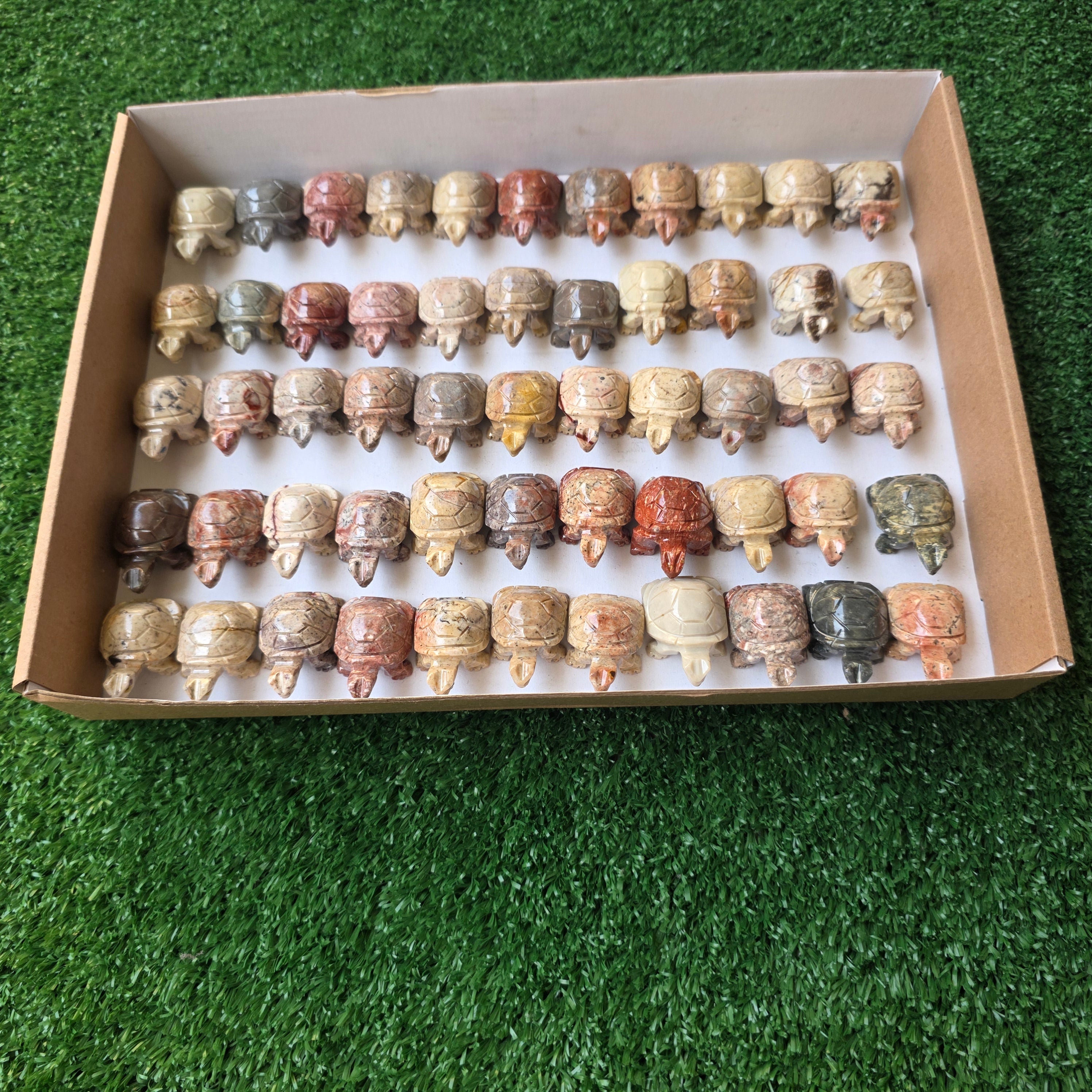 Lot 55 pcs Soapstone Turtle