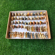 Lot 72 pcs Soapstone Animals