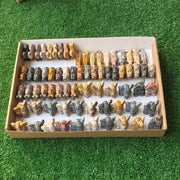 Lot 72 pcs Soapstone Animals