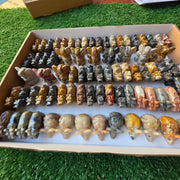 Lot 73 pcs Soapstone Animals