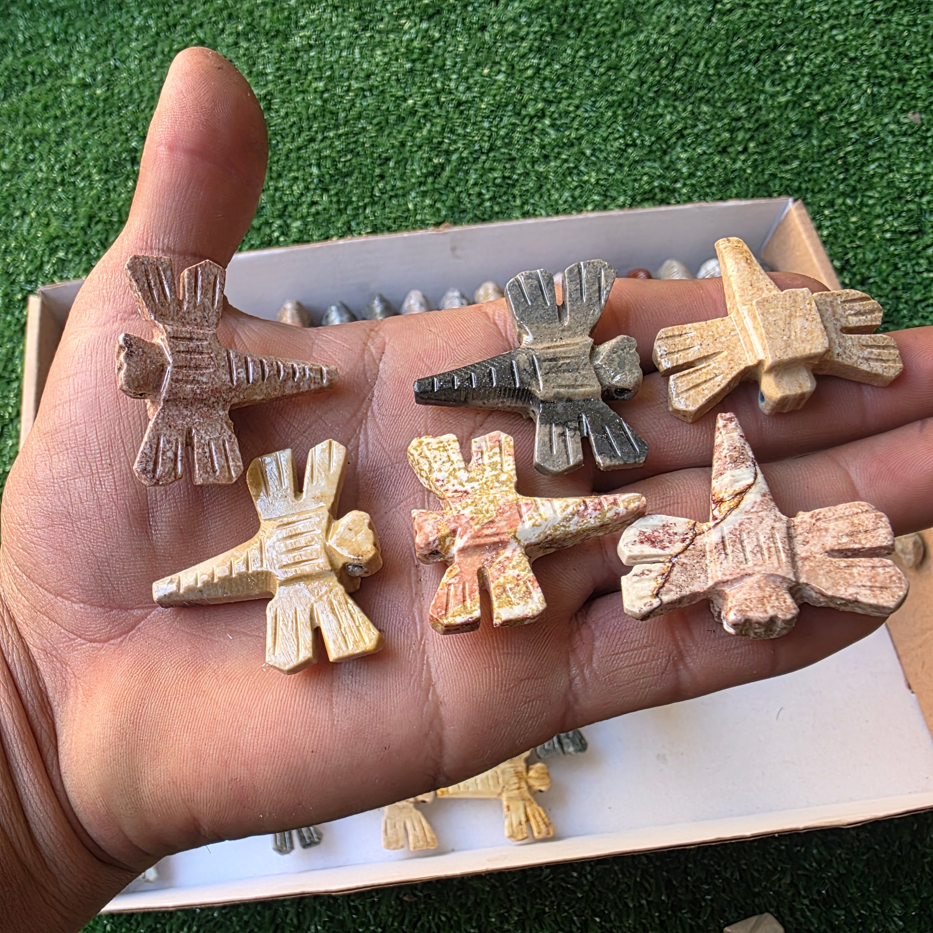 Lot 83 pcs Soapstone Animals