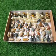 Lot 70 pcs Soapstone Animals