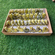 Lot 38 pcs Serpentine Animals