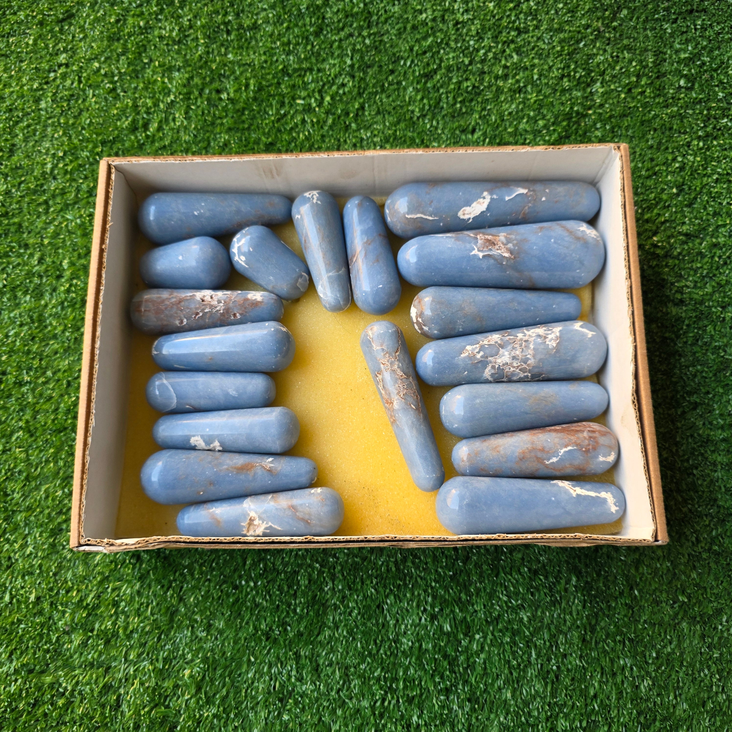 Lot 19 pcs Angelite Wand