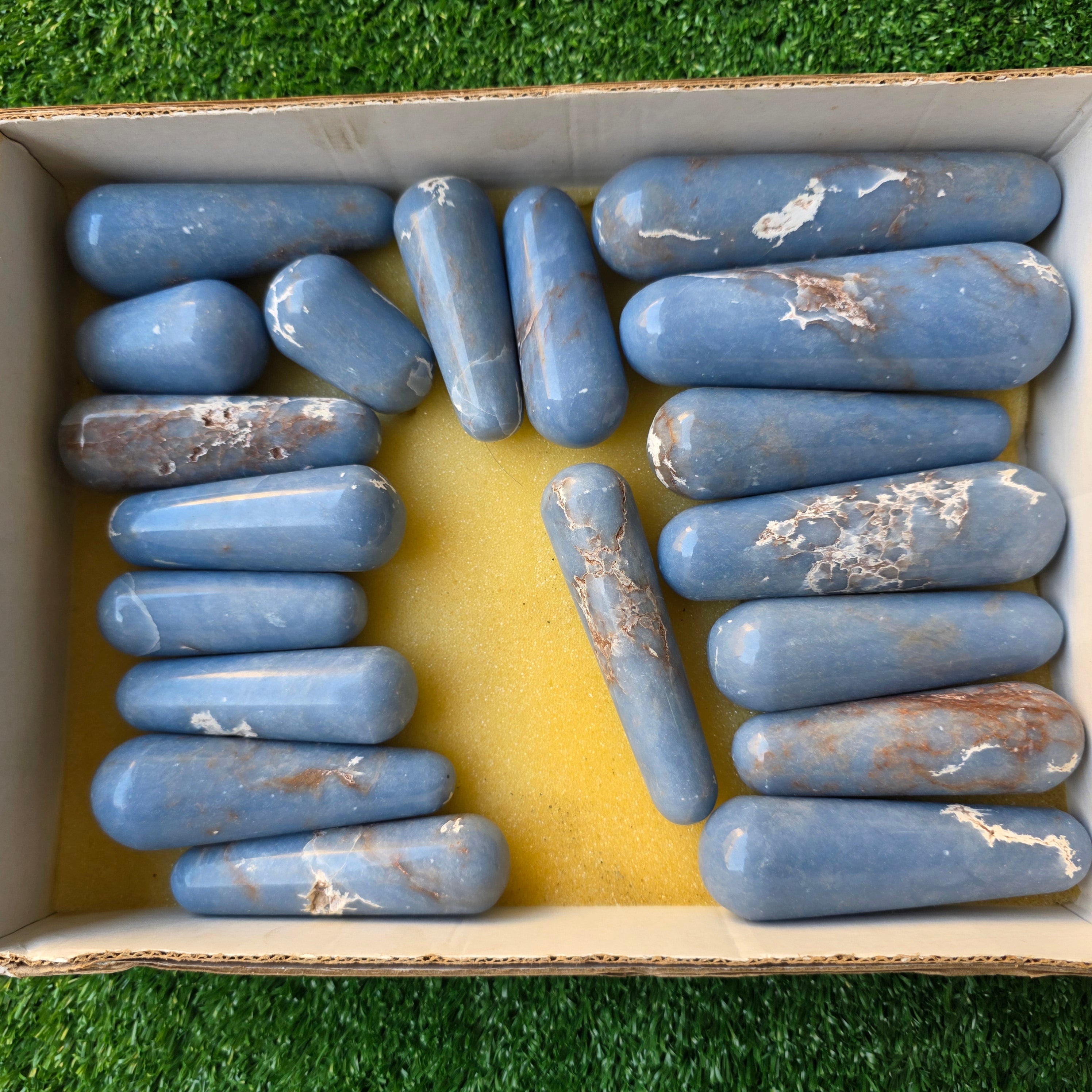 Lot 19 pcs Angelite Wand