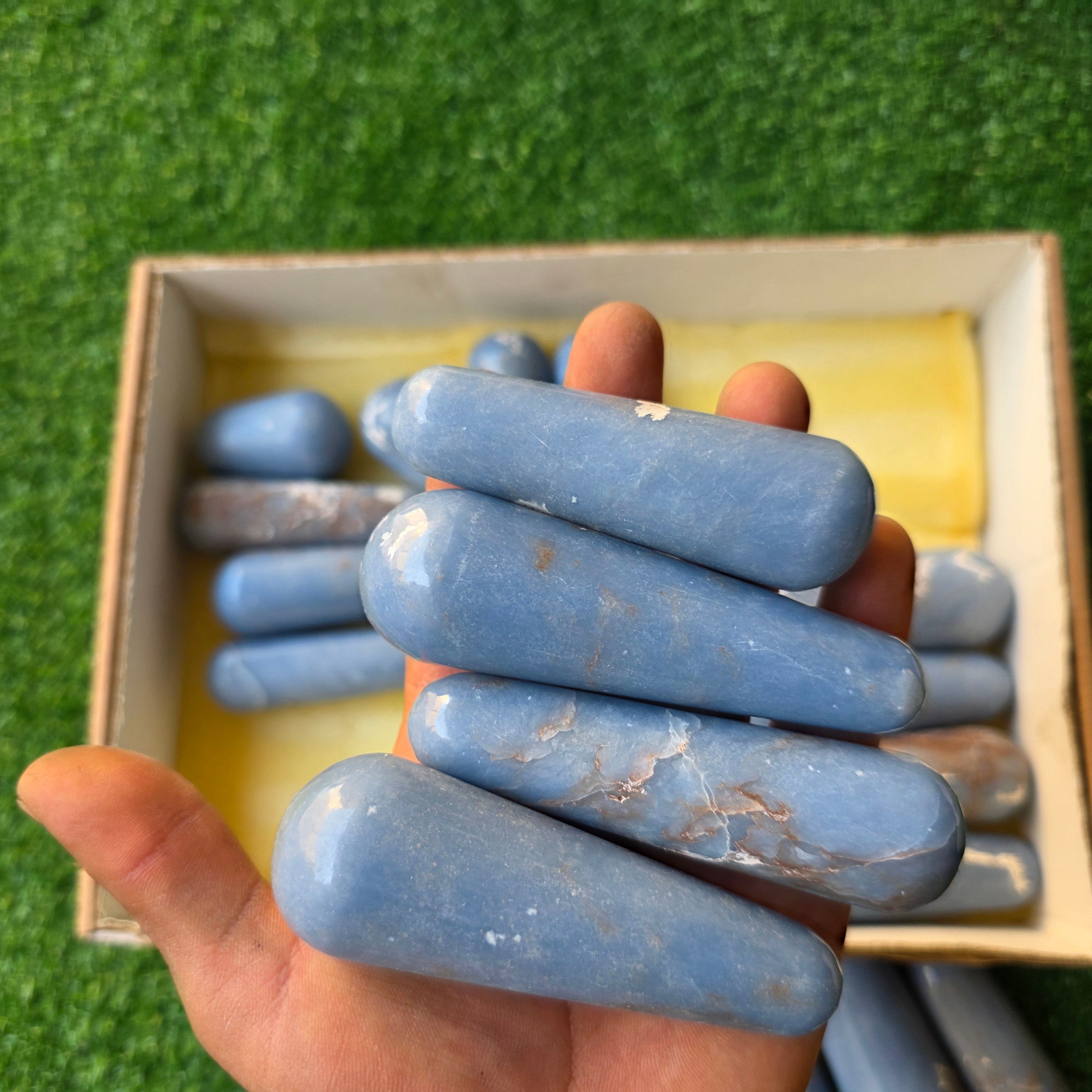 Lot 19 pcs Angelite Wand
