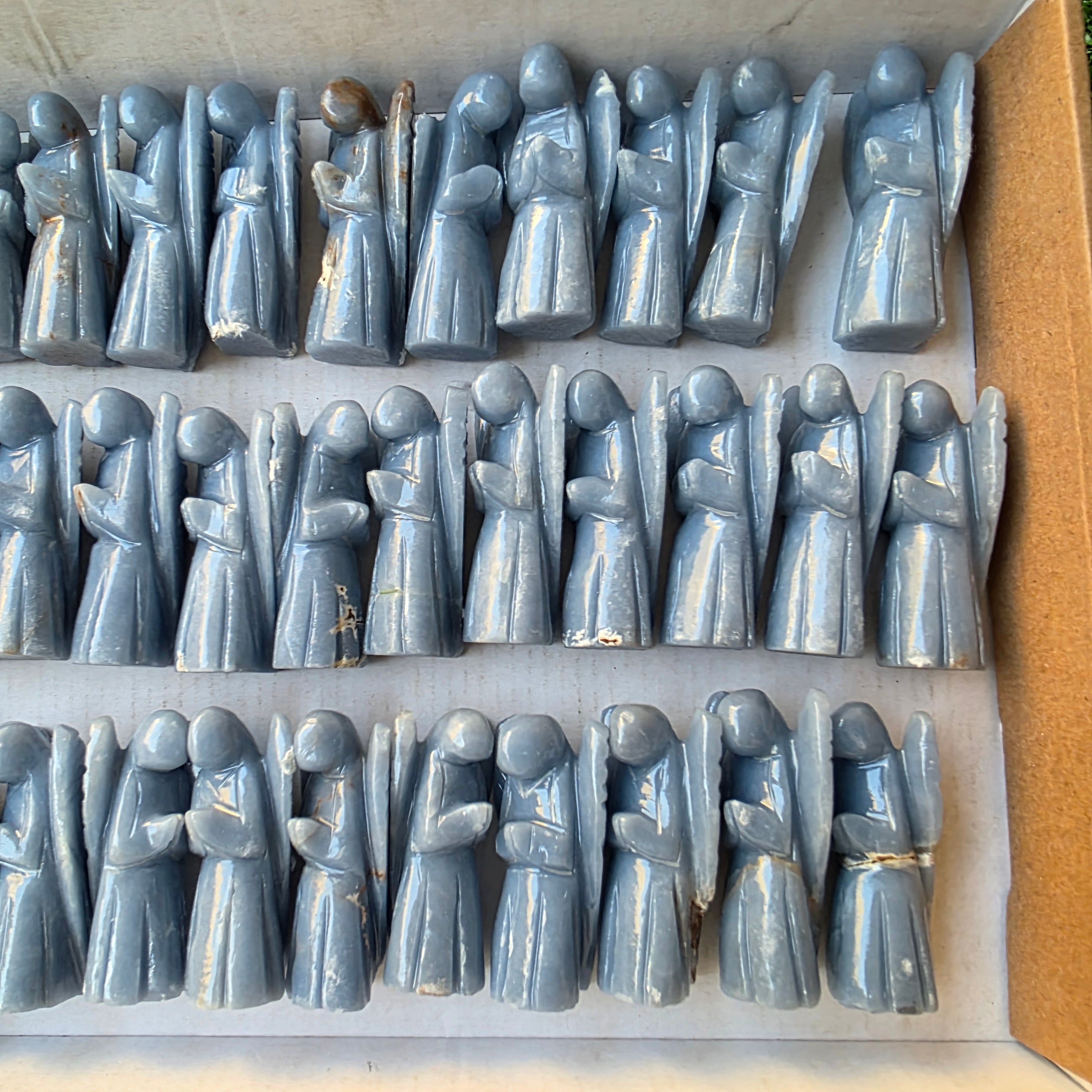 Lot 37 pcs Angelite Angels
