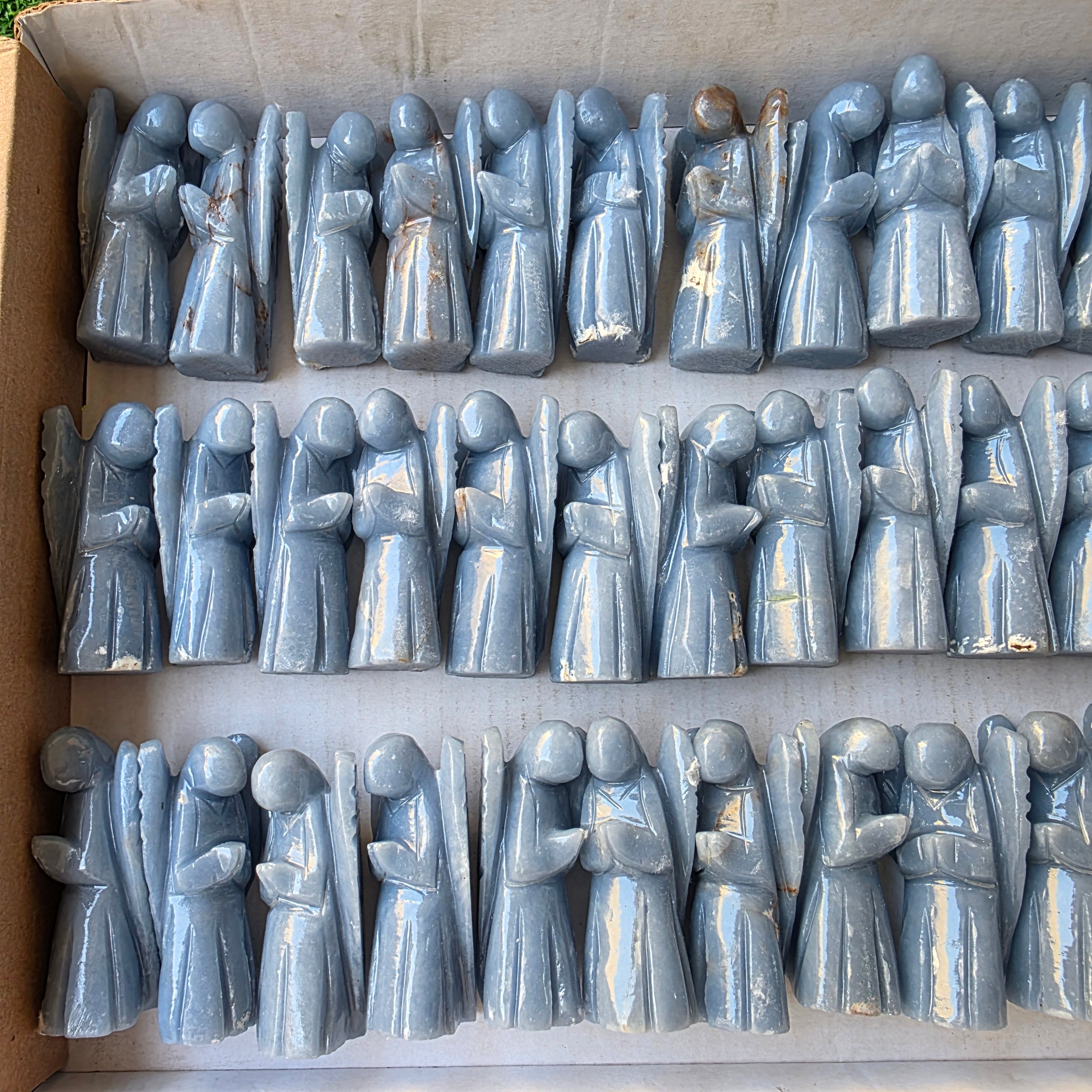 Lot 37 pcs Angelite Angels