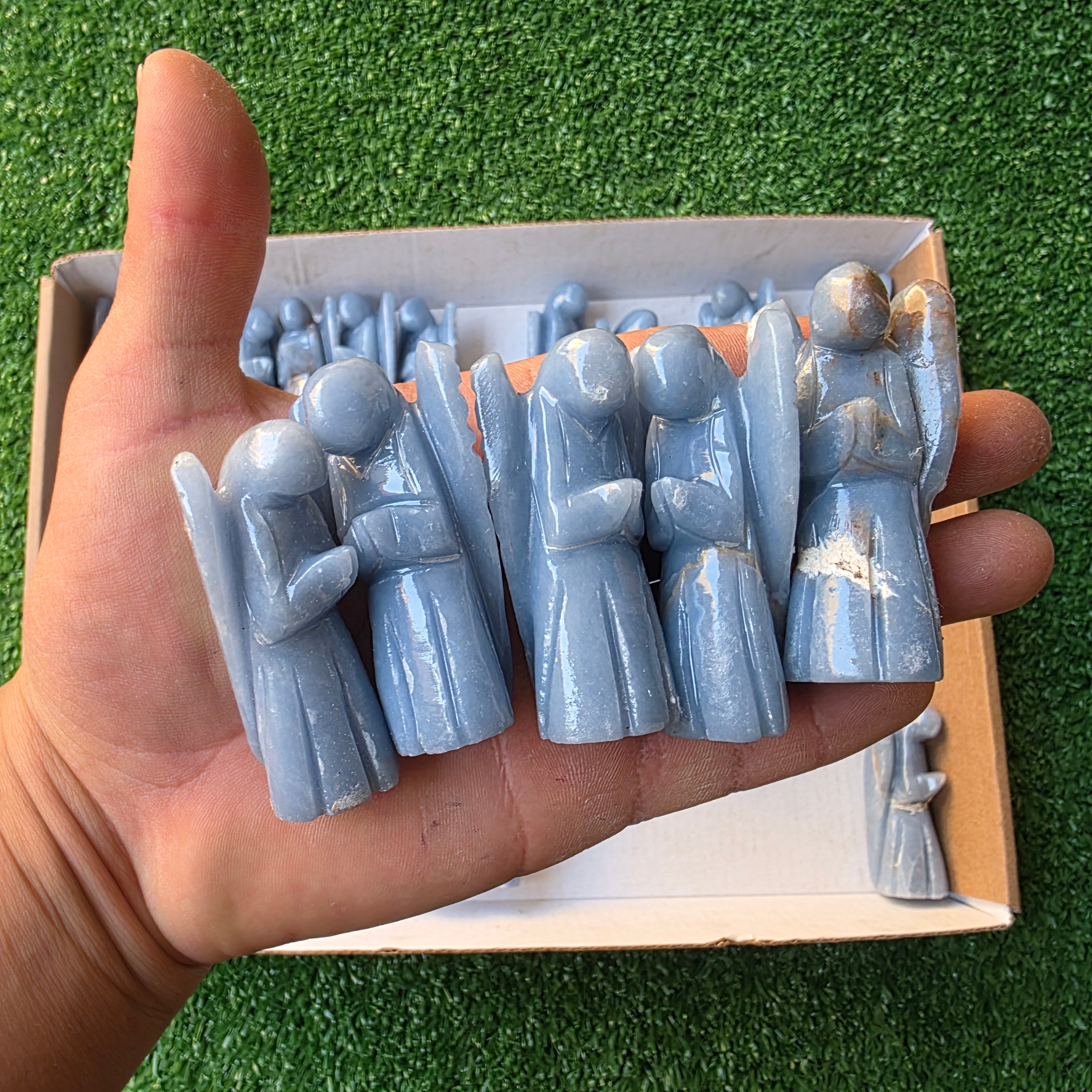 Lot 37 pcs Angelite Angels