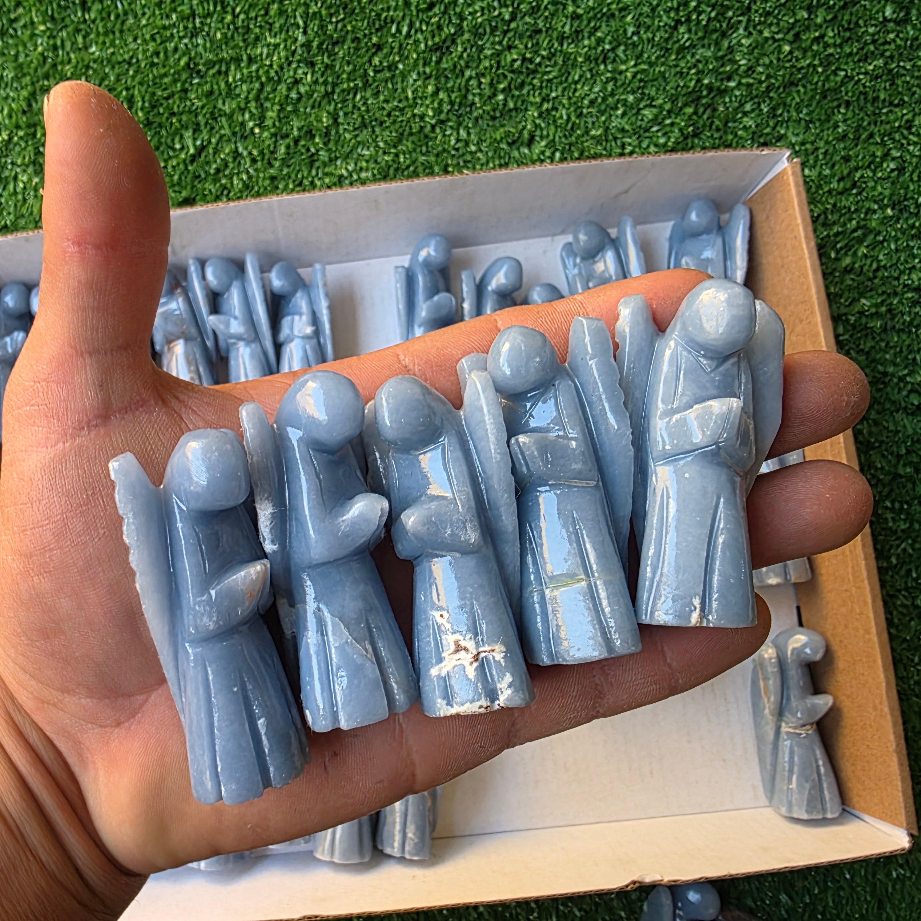 Lot 37 pcs Angelite Angels