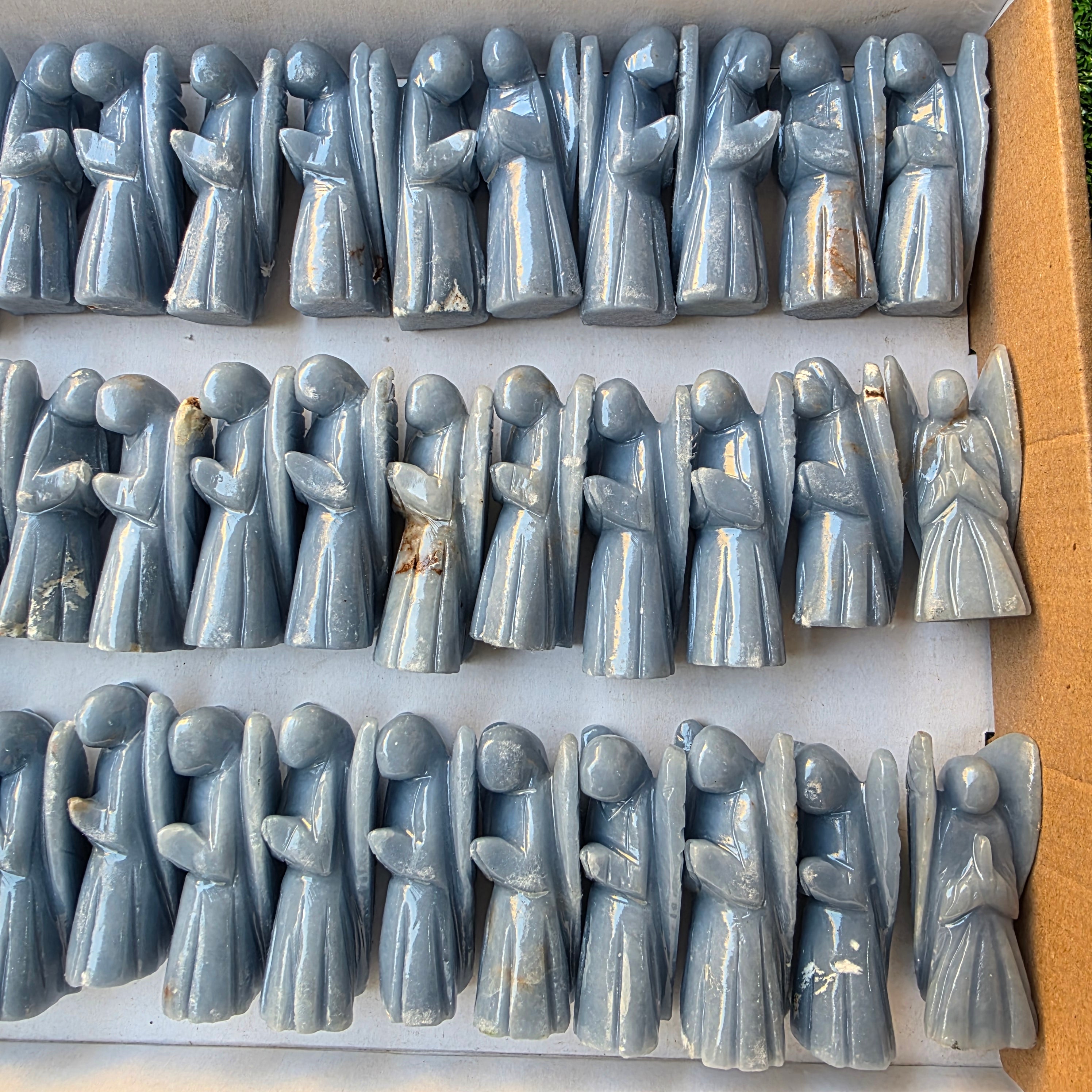 Lot 41 pcs Angelite Angels